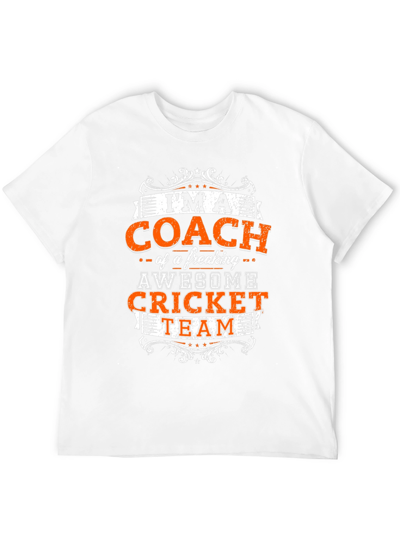 Cricket Coach T-Shirt - Awesome Team Tee