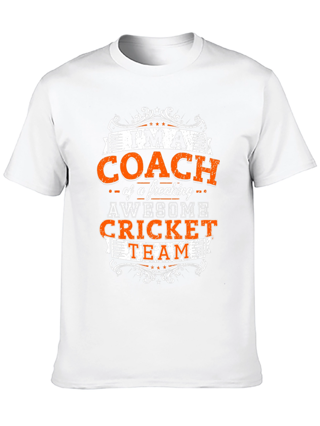 Cricket Coach T-Shirt - Awesome Team Tee
