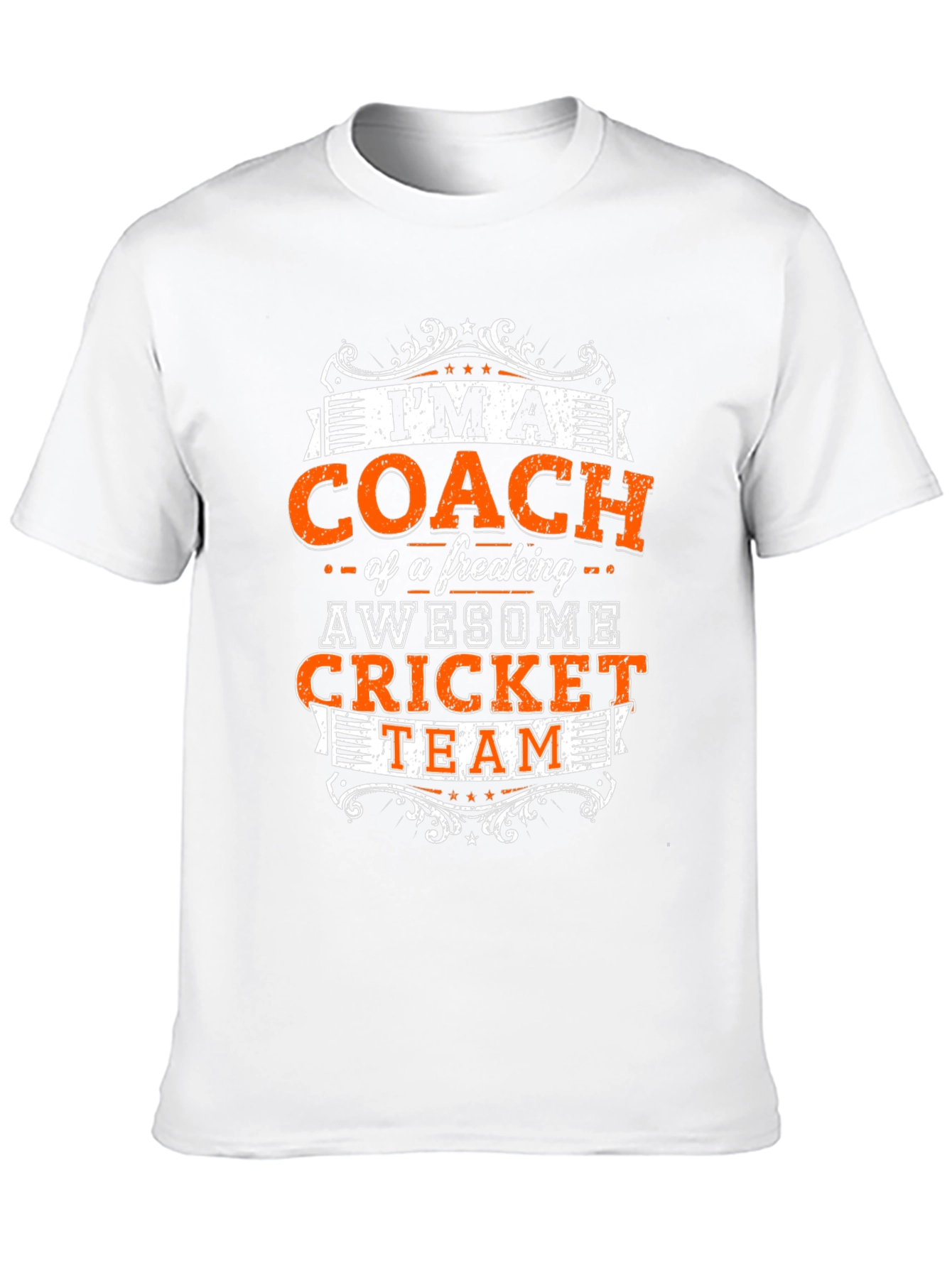 Cricket Coach T-Shirt - Awesome Team Tee