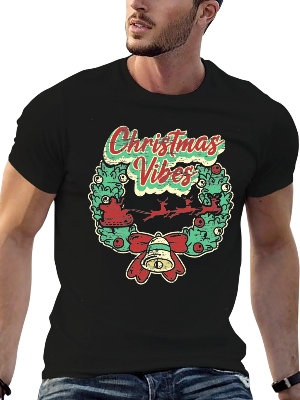 Christmas Vibes Graphic Tee