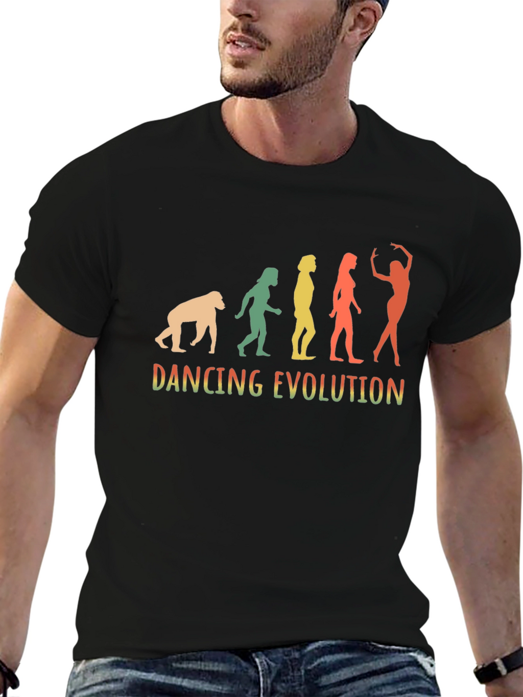 Dancing Evolution Graphic Tee - Unisex