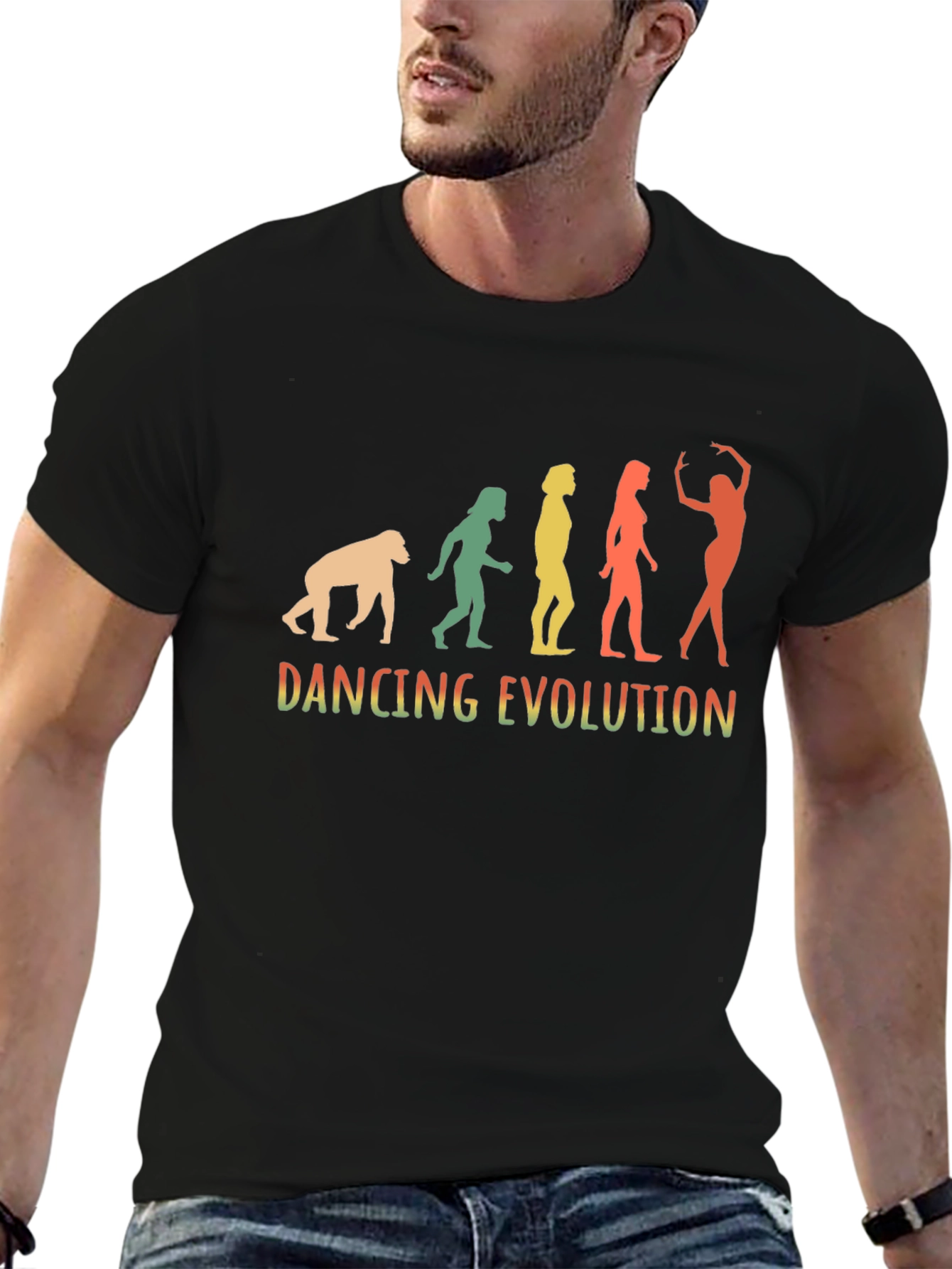 Dancing Evolution Graphic Tee - Unisex