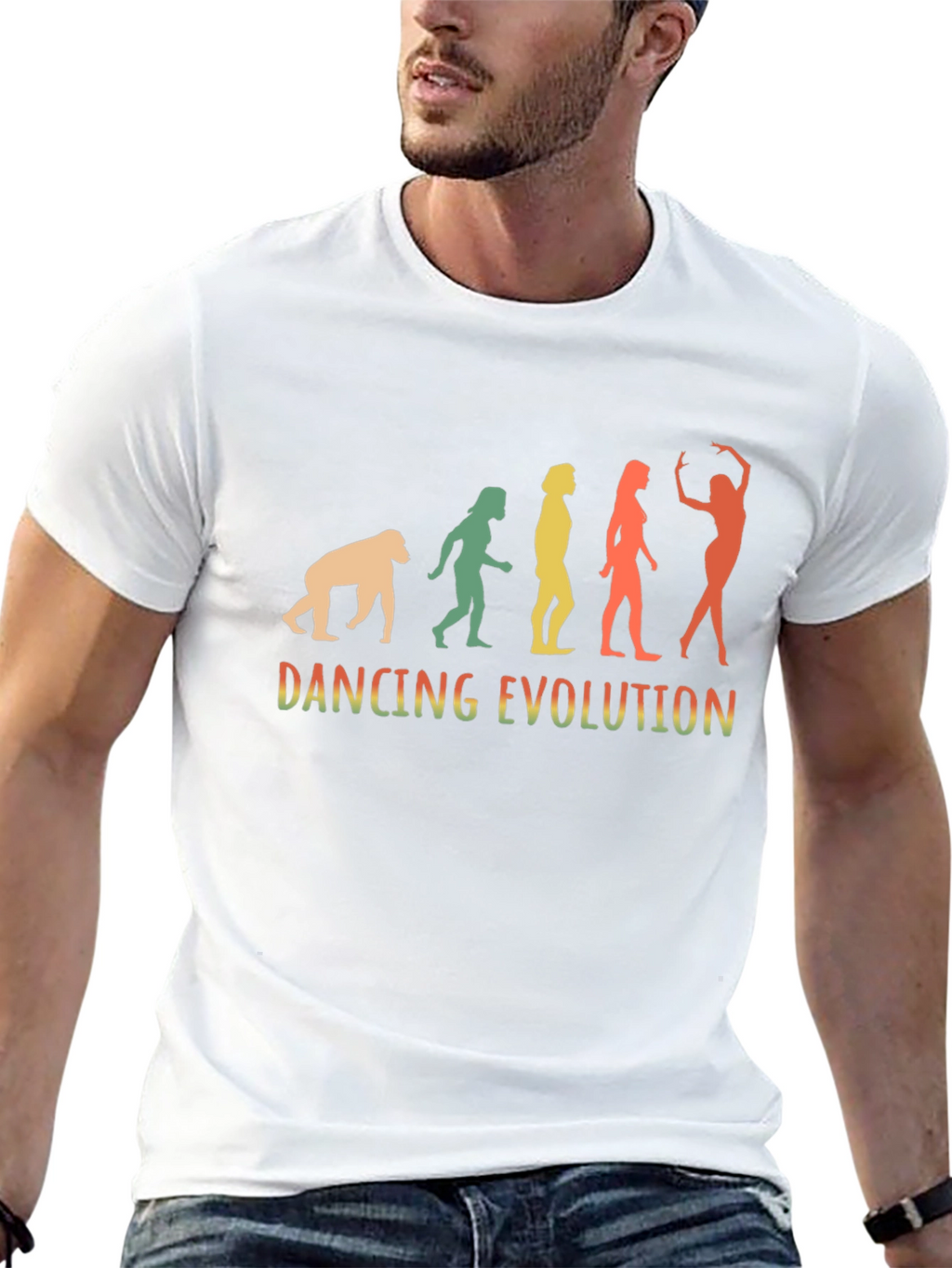 Dancing Evolution Graphic Tee - Unisex