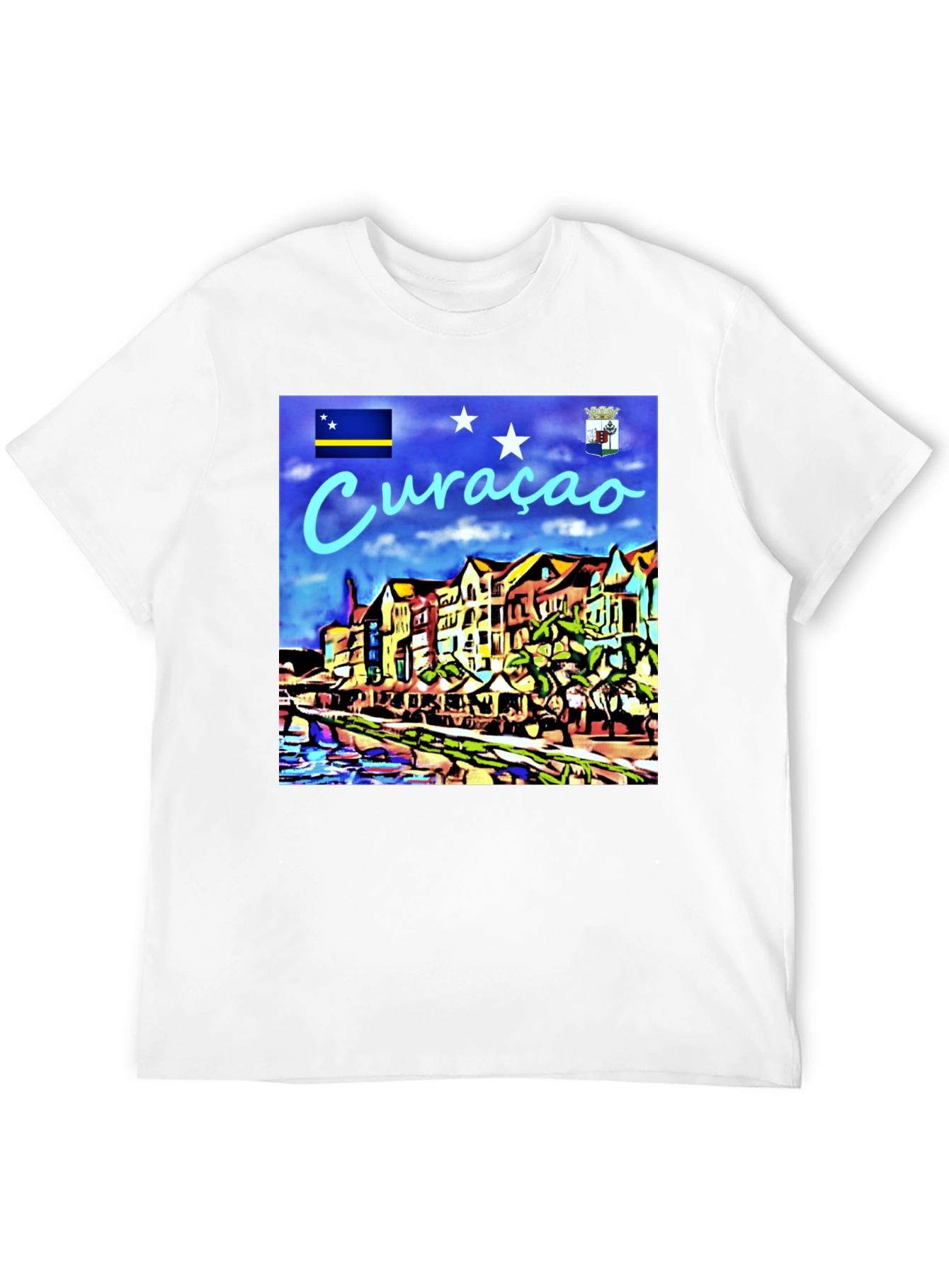 Curacao Graphic T-Shirt - Island Vibes
