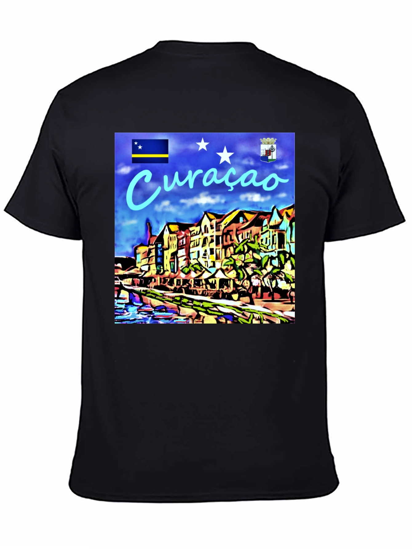 Curacao Graphic T-Shirt - Island Vibes