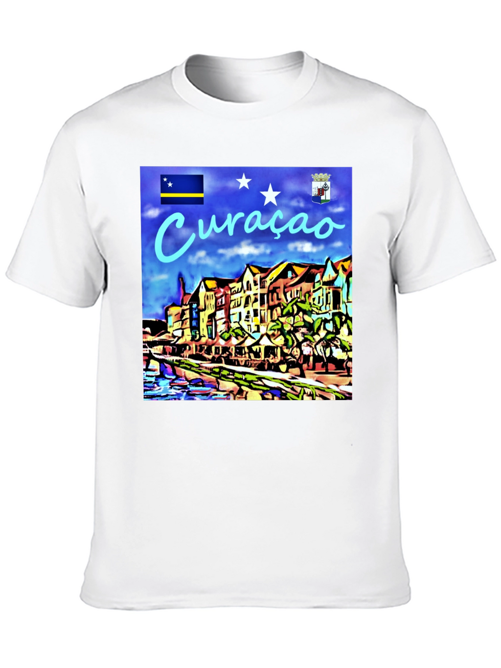 Curacao Graphic T-Shirt - Island Vibes