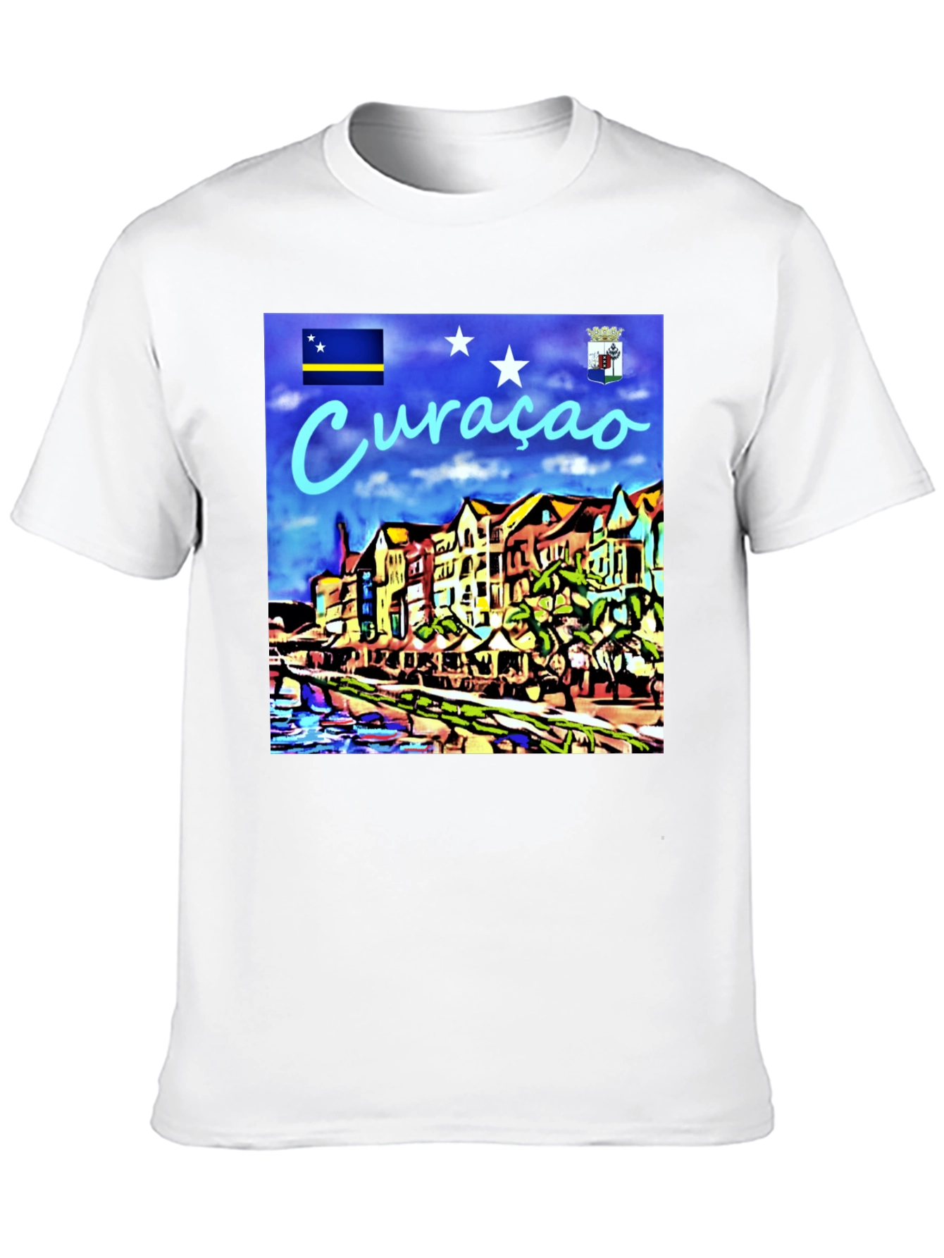 Curacao Graphic T-Shirt - Island Vibes