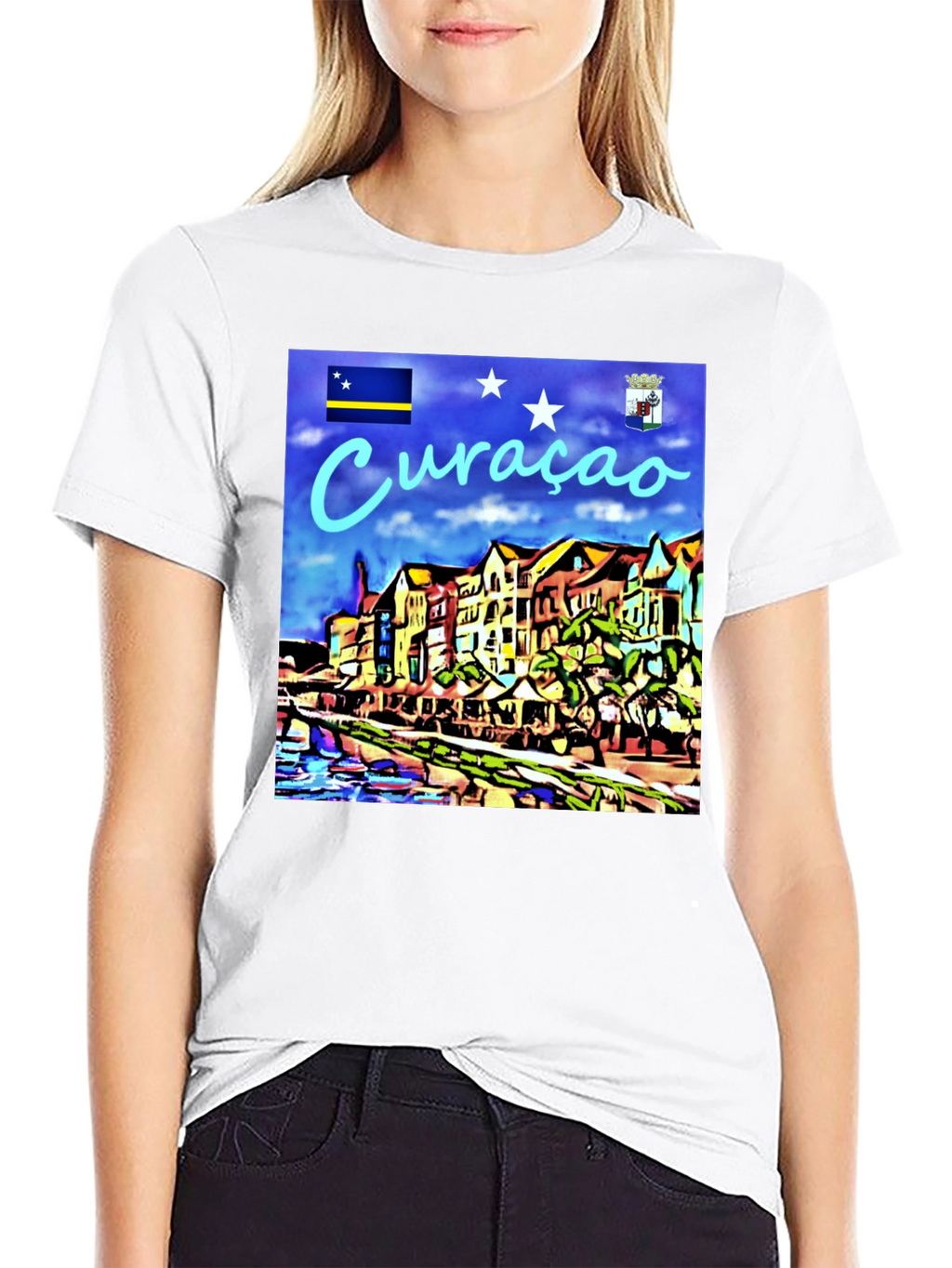 Curacao Graphic T-Shirt - Island Vibes