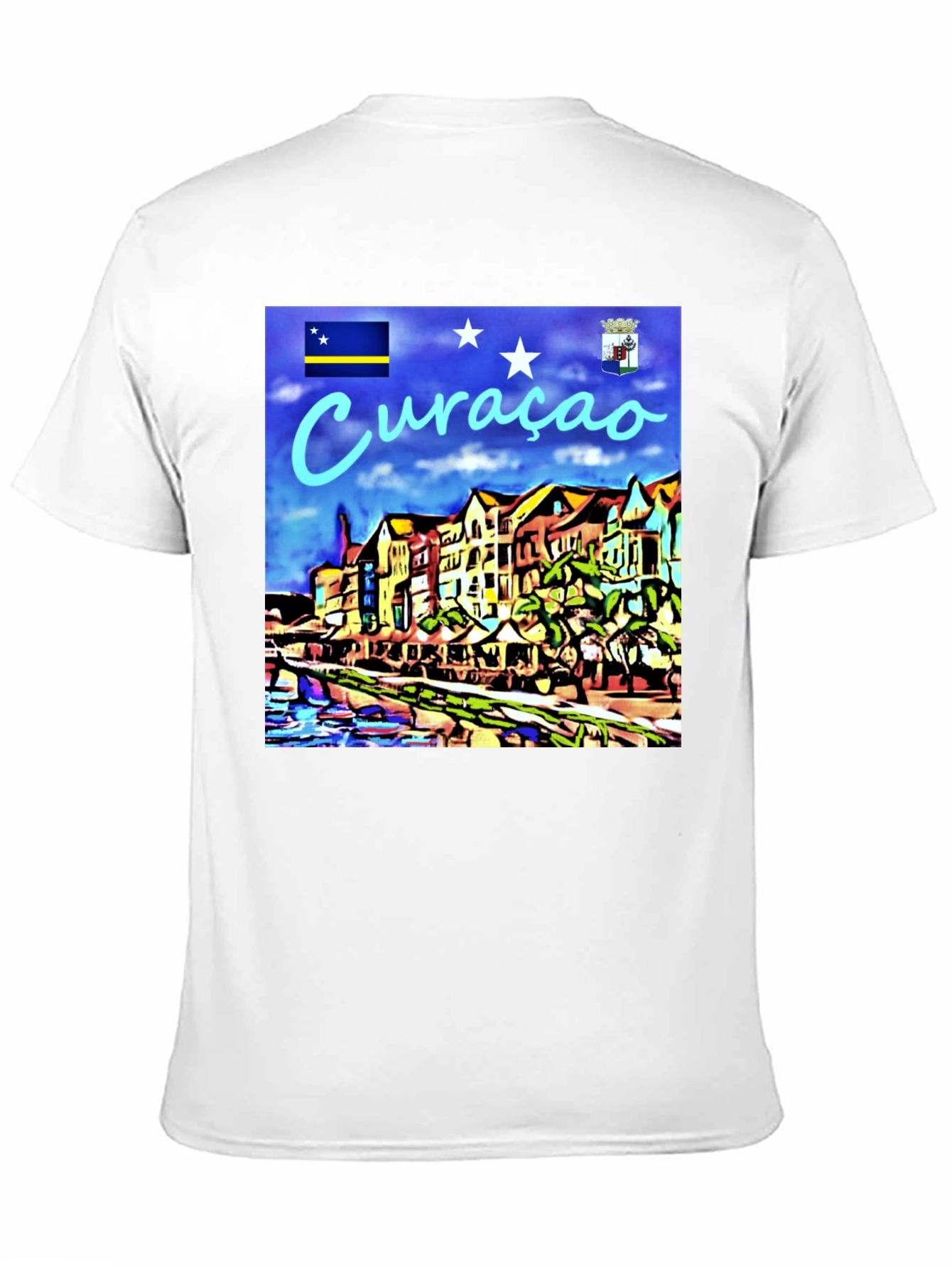 Curacao Graphic T-Shirt - Island Vibes