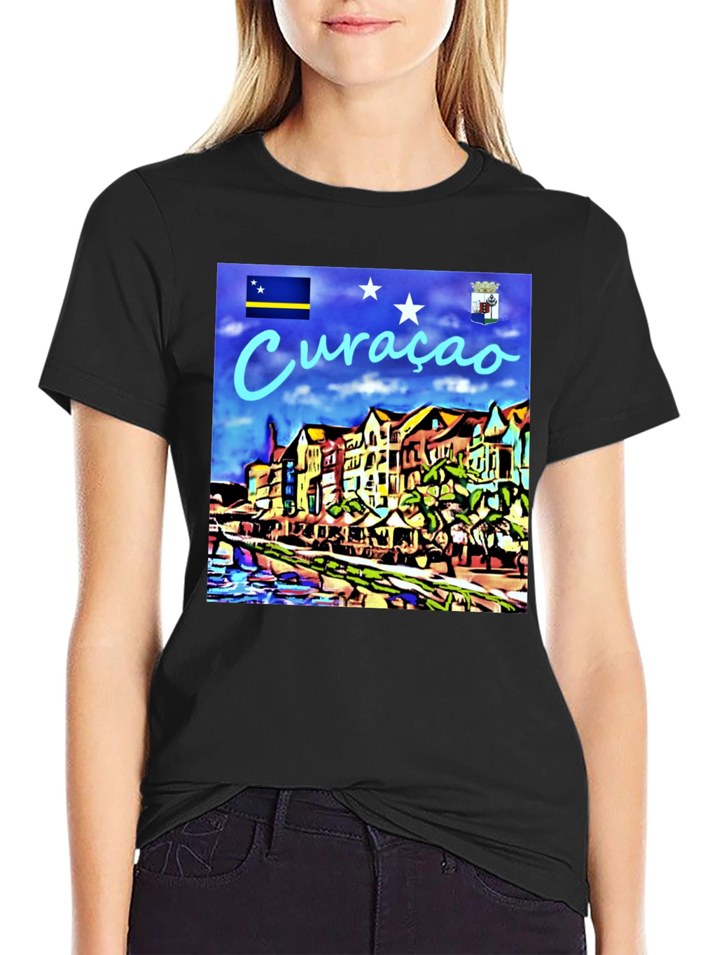 Curacao Graphic T-Shirt - Island Vibes