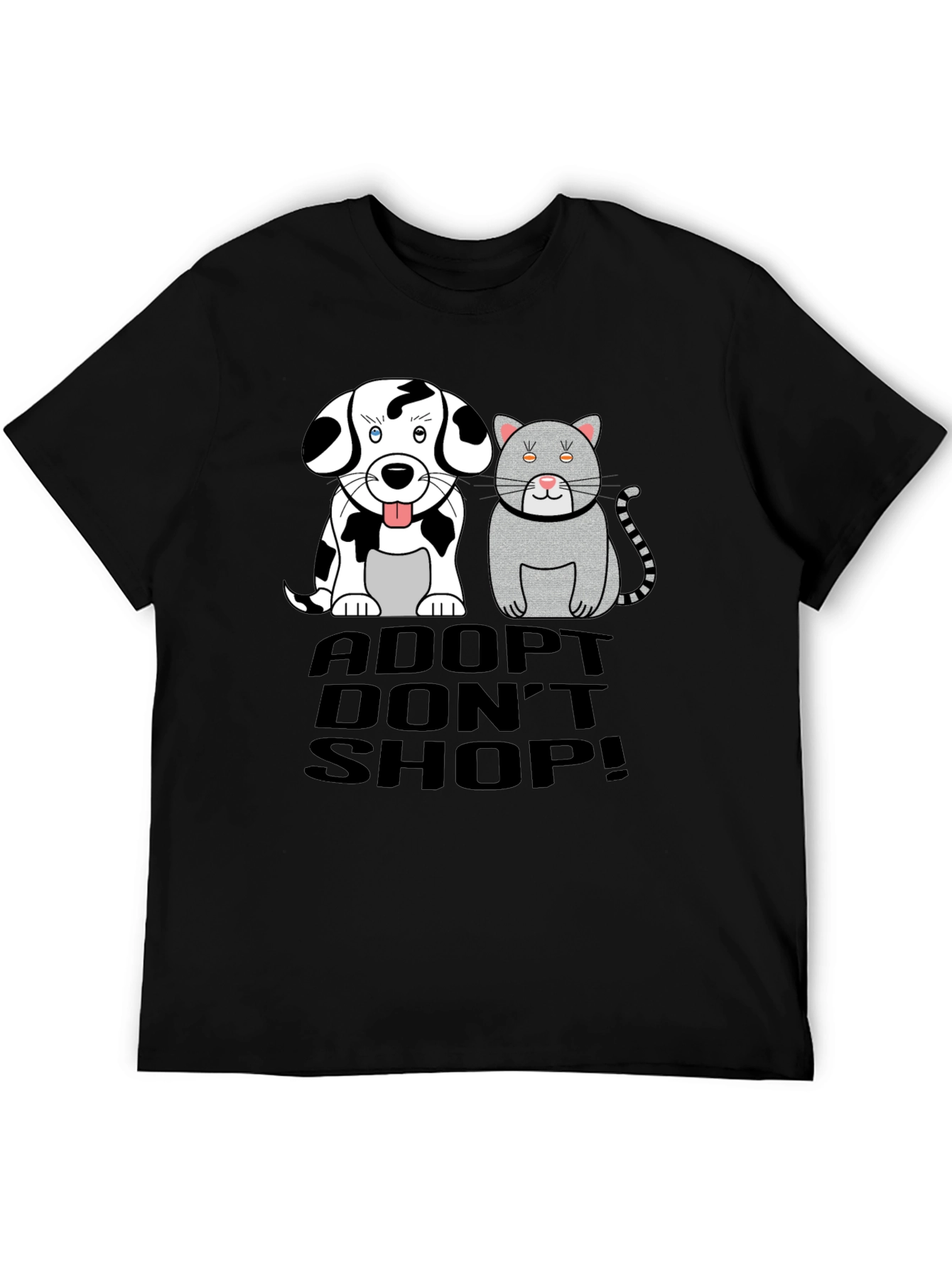 Adopt Dont Shop Pet Graphic Tee