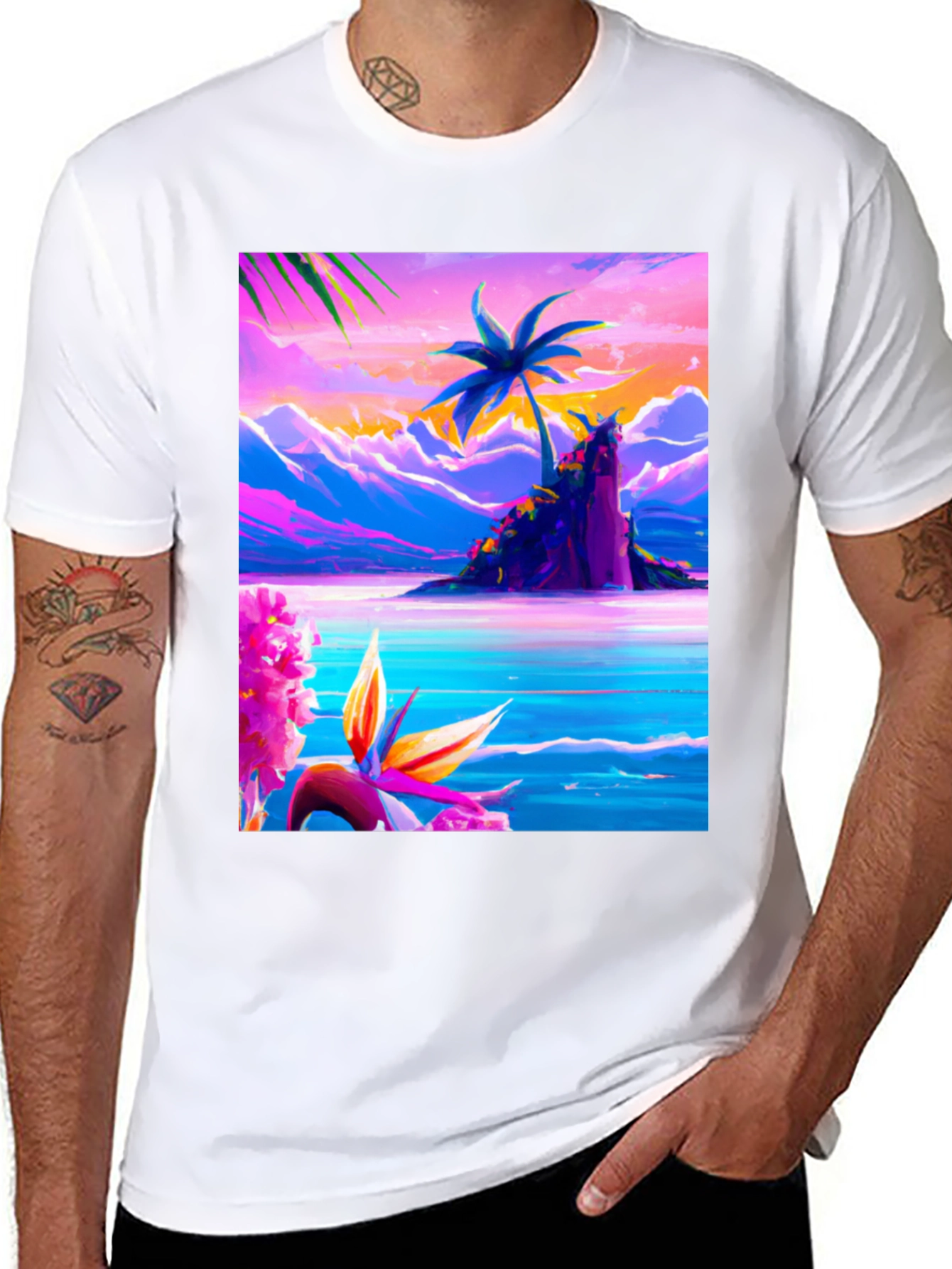 Tropical Paradise Graphic Tee
