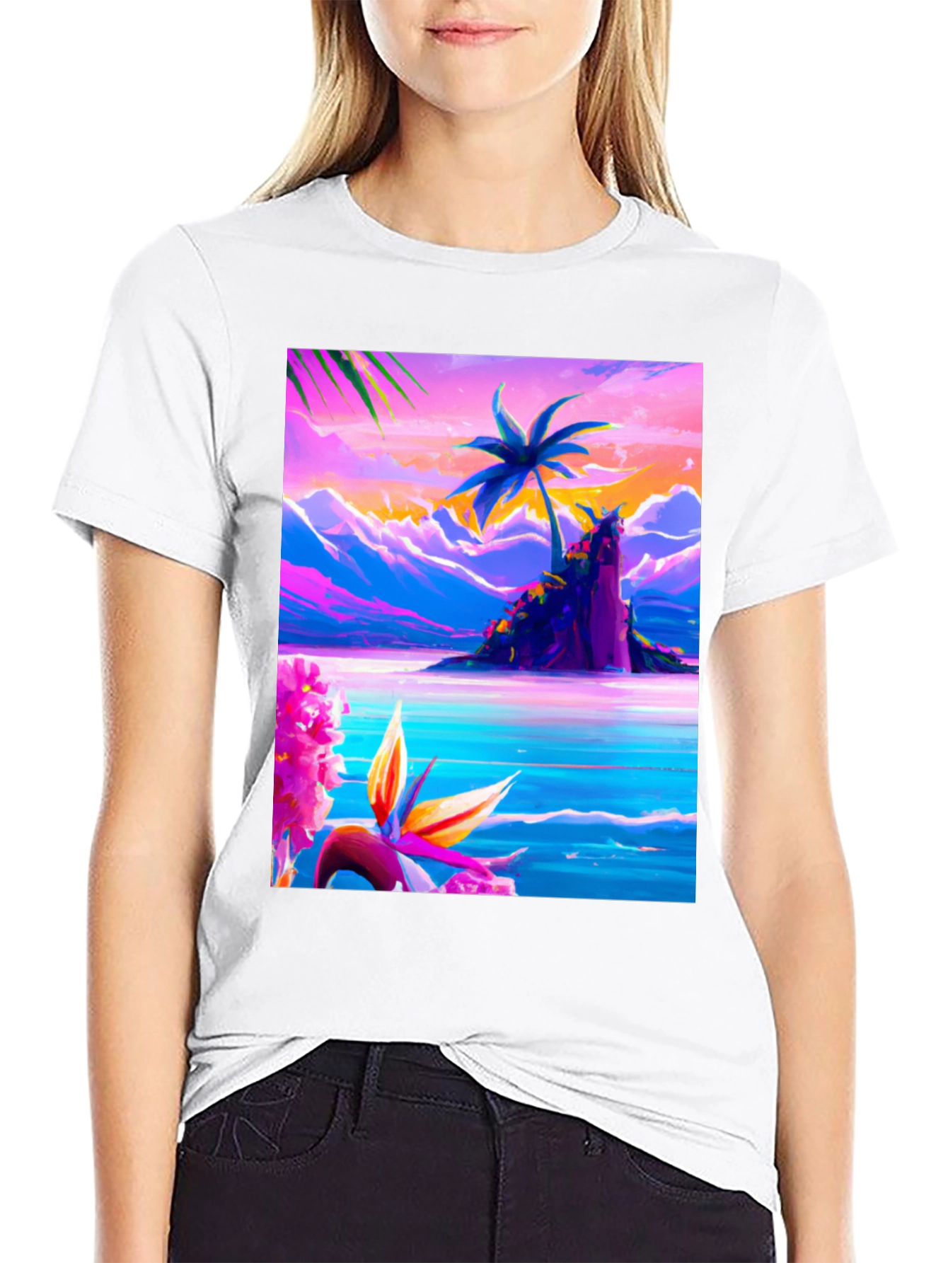 Tropical Paradise Graphic Tee