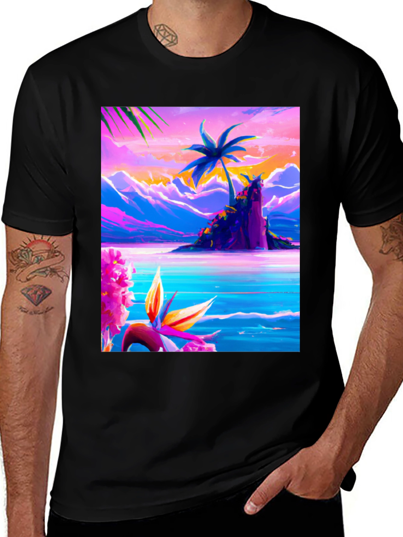 Tropical Paradise Graphic Tee