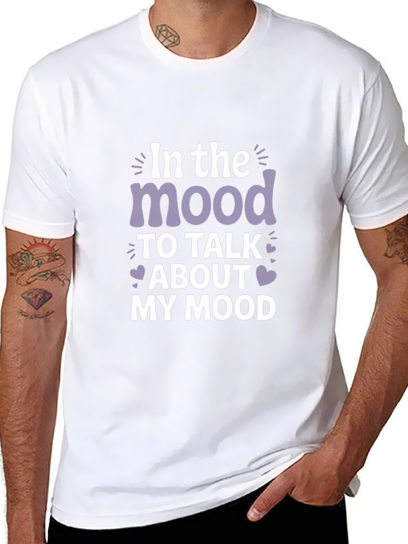 Mood Graphic Tee - Talk About My Mood T-Shirt