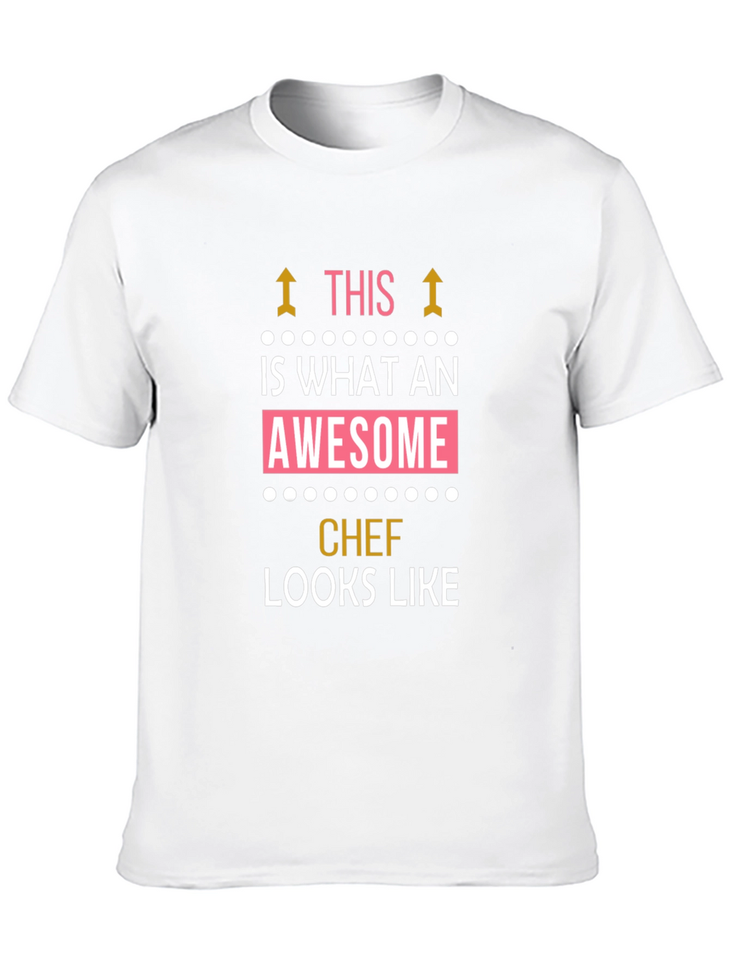Awesome Chef Graphic Tee - Black T-Shirt
