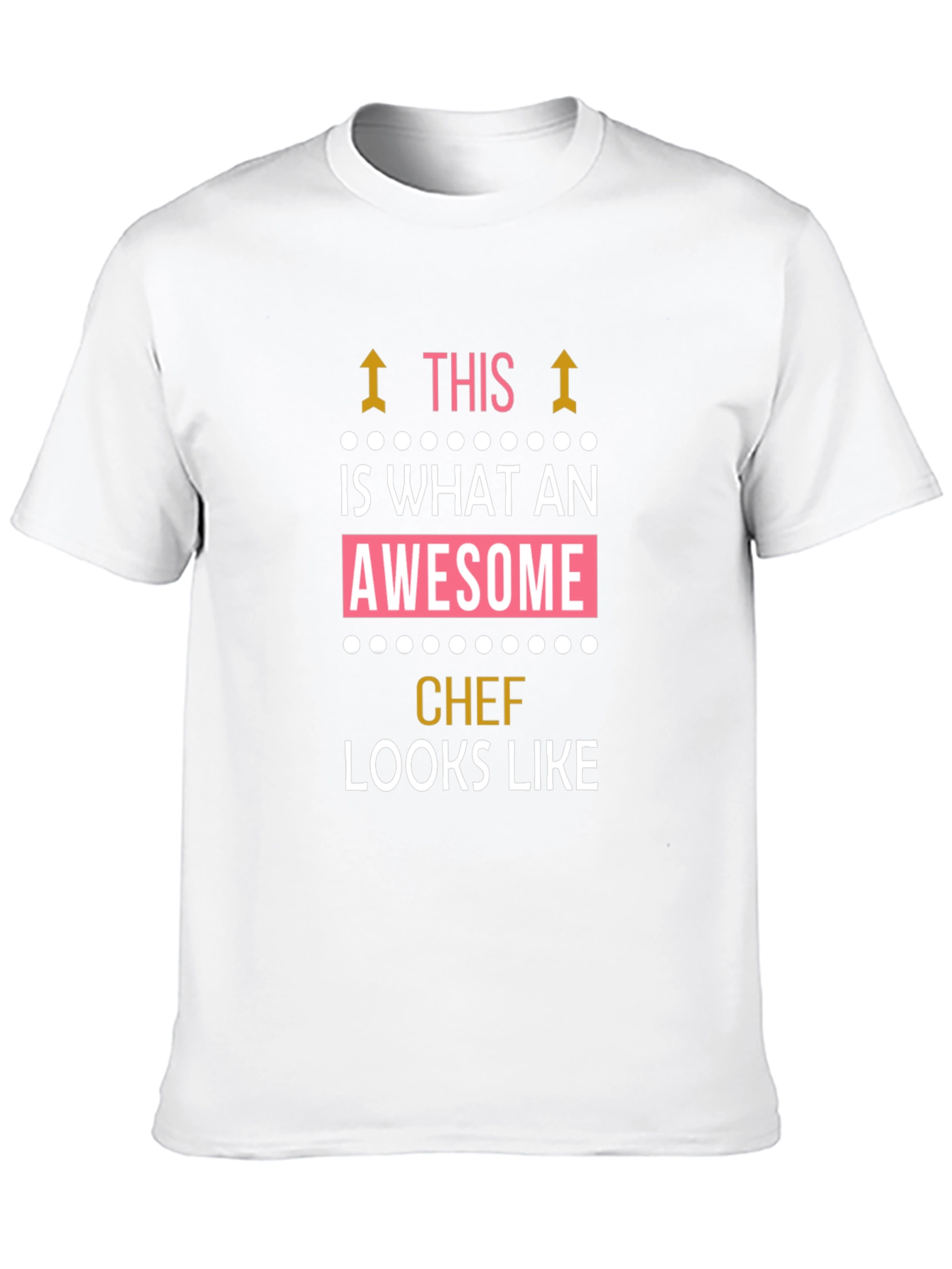Awesome Chef Graphic Tee - Black T-Shirt