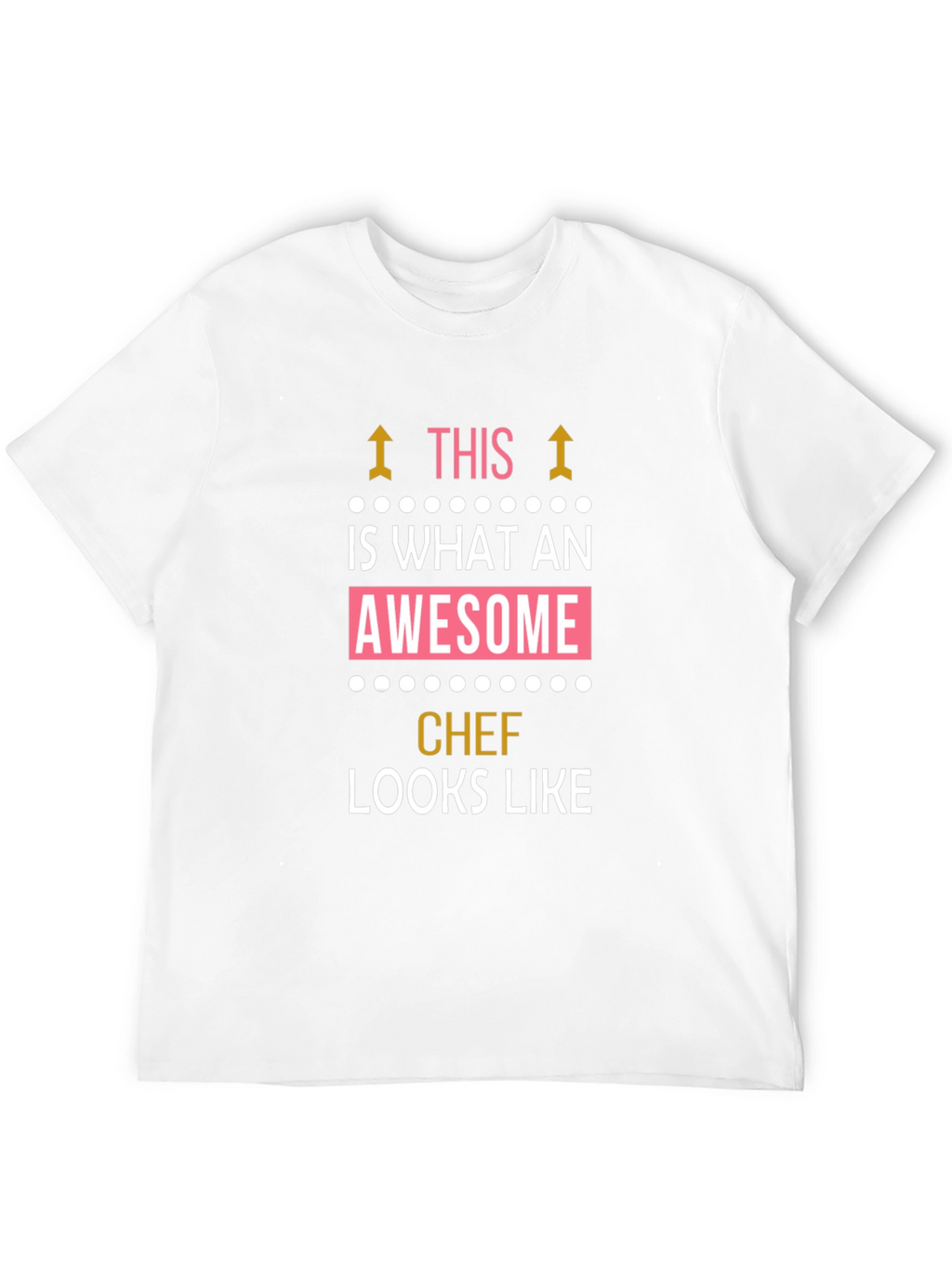 Awesome Chef Graphic Tee - Black T-Shirt