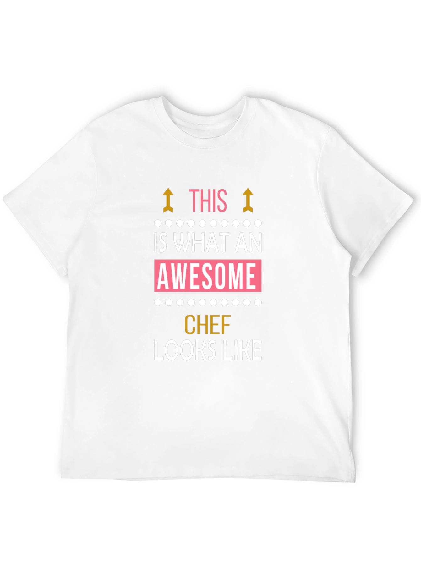 Awesome Chef Graphic Tee - Black T-Shirt