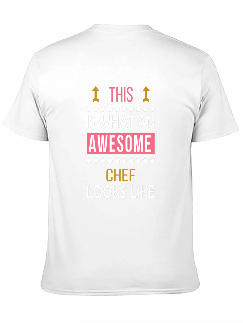 Awesome Chef Graphic Tee - Black T-Shirt
