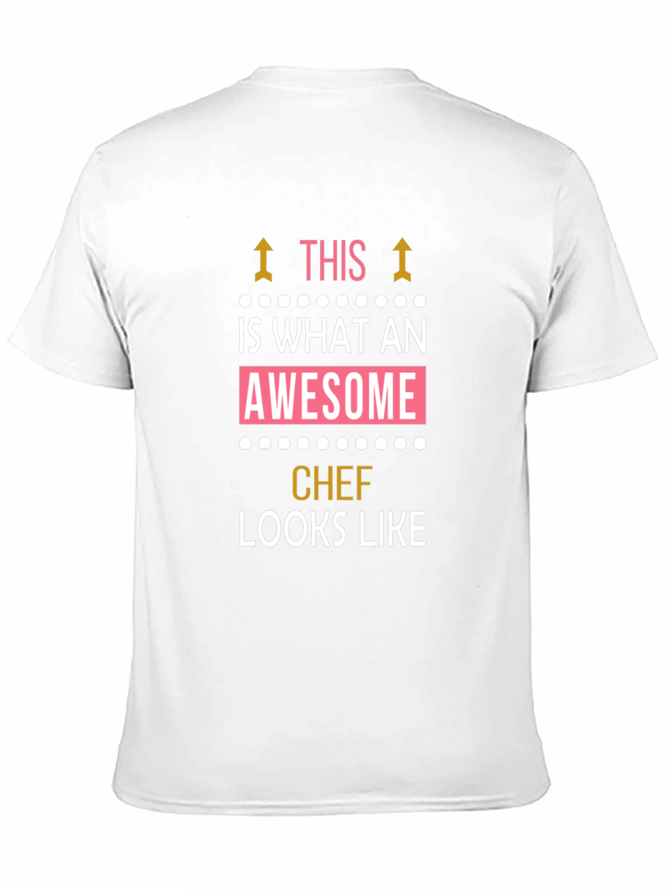 Awesome Chef Graphic Tee - Black T-Shirt