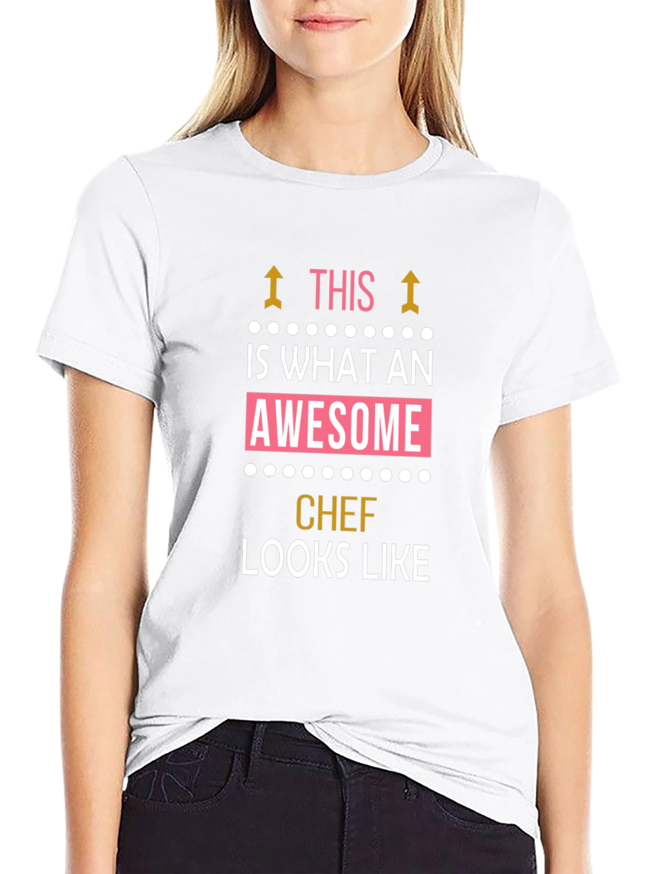 Awesome Chef Graphic Tee - Black T-Shirt