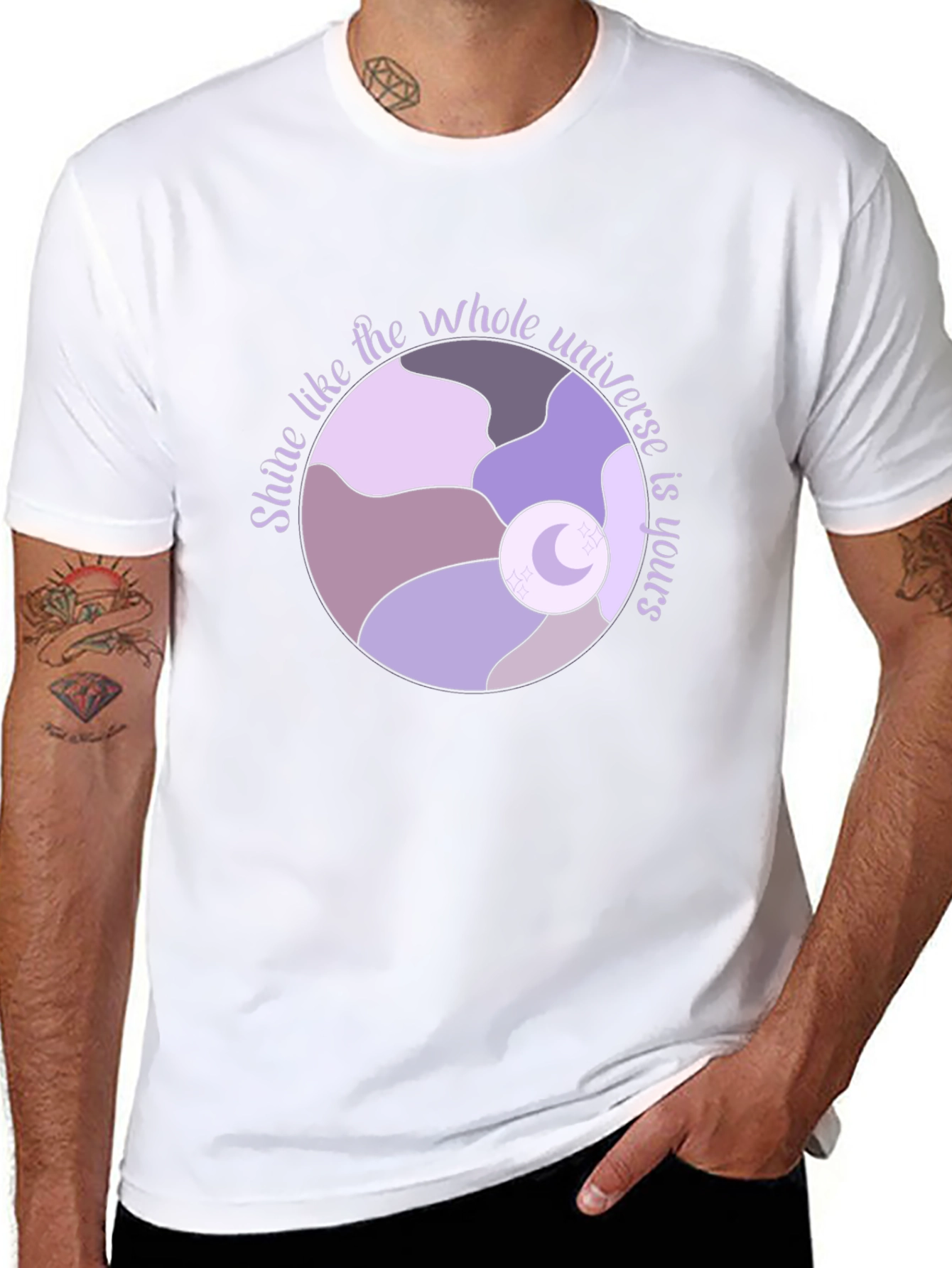 Shine Like the Whole Universe Graphic Tee