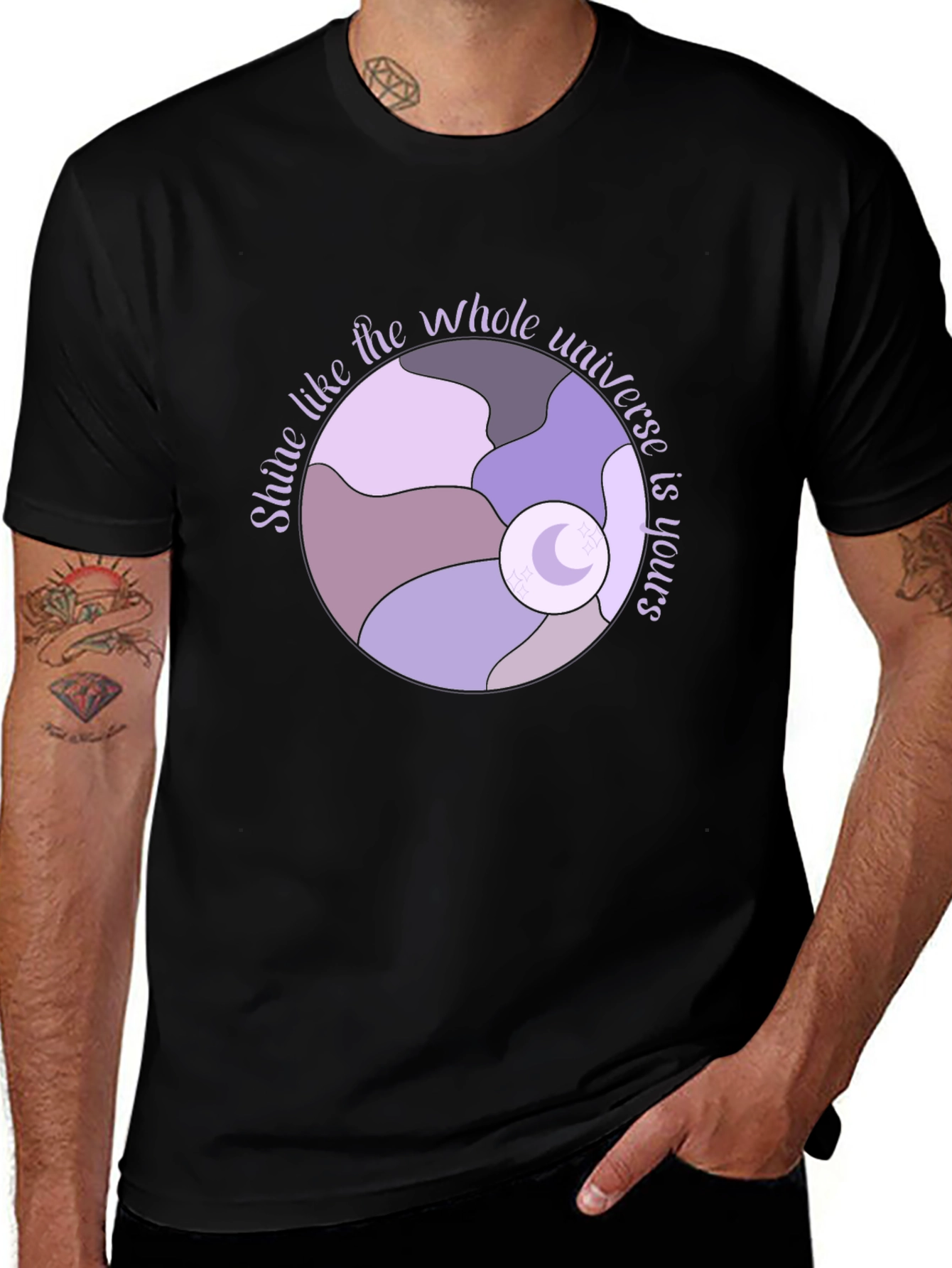 Shine Like the Whole Universe Graphic Tee