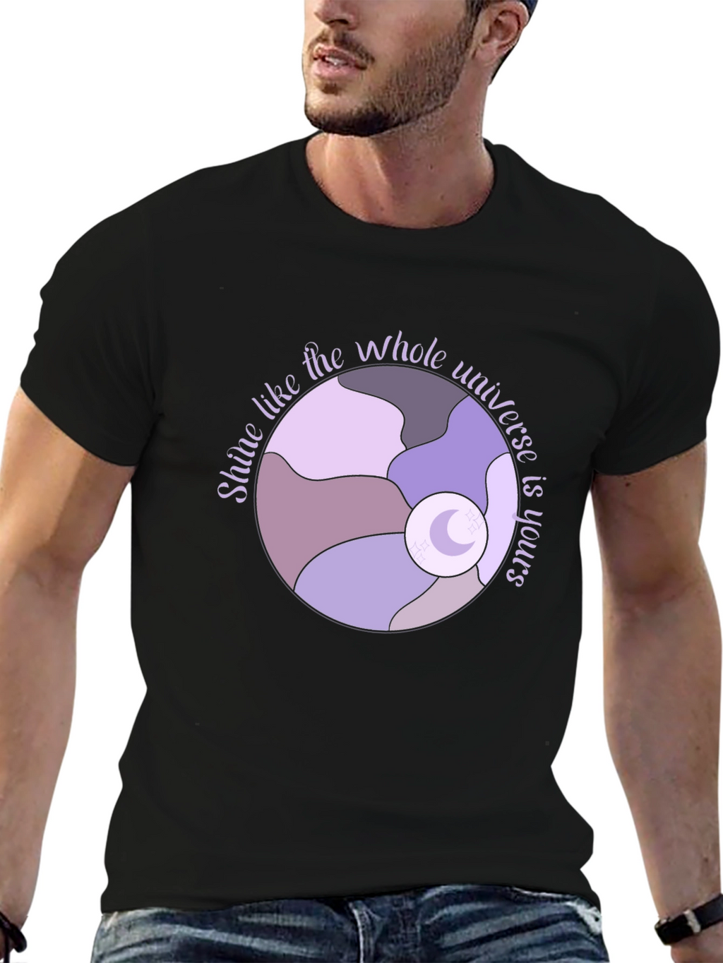 Shine Like the Whole Universe Graphic Tee