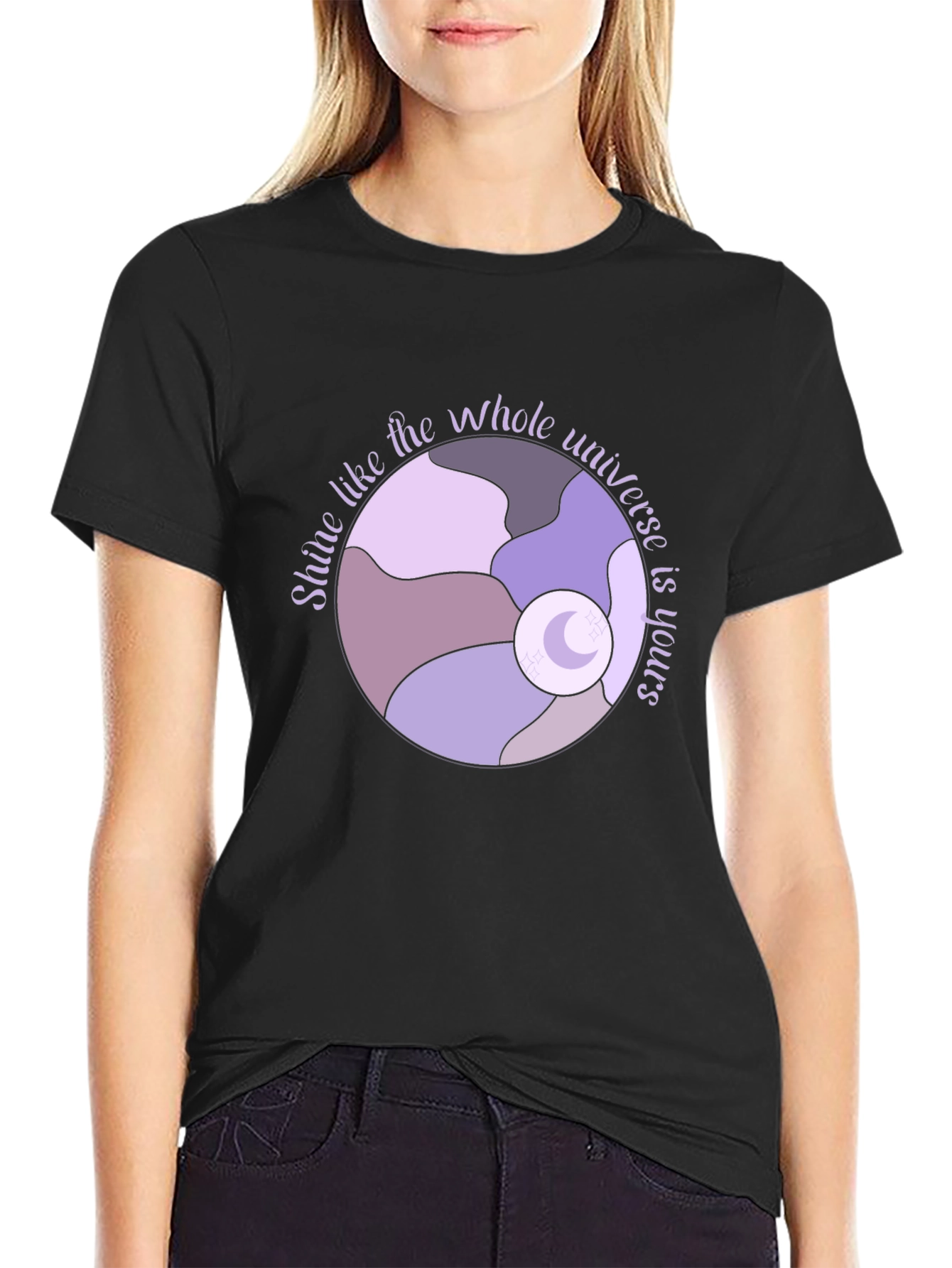Shine Like the Whole Universe Graphic Tee