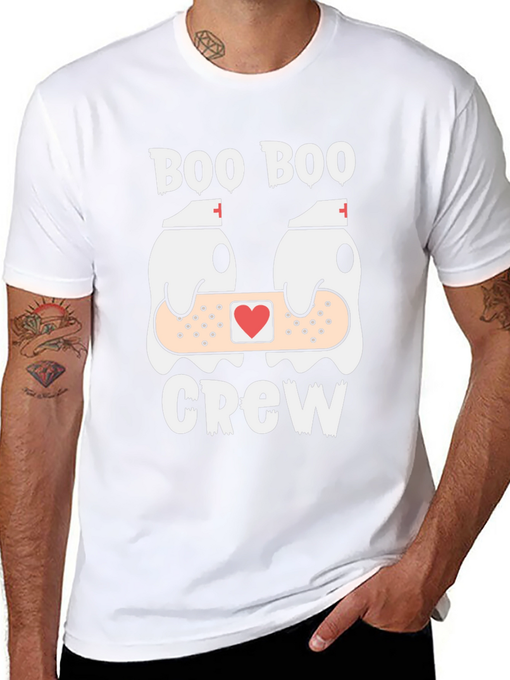 Boo Boo Crew Halloween Nurse T-Shirt