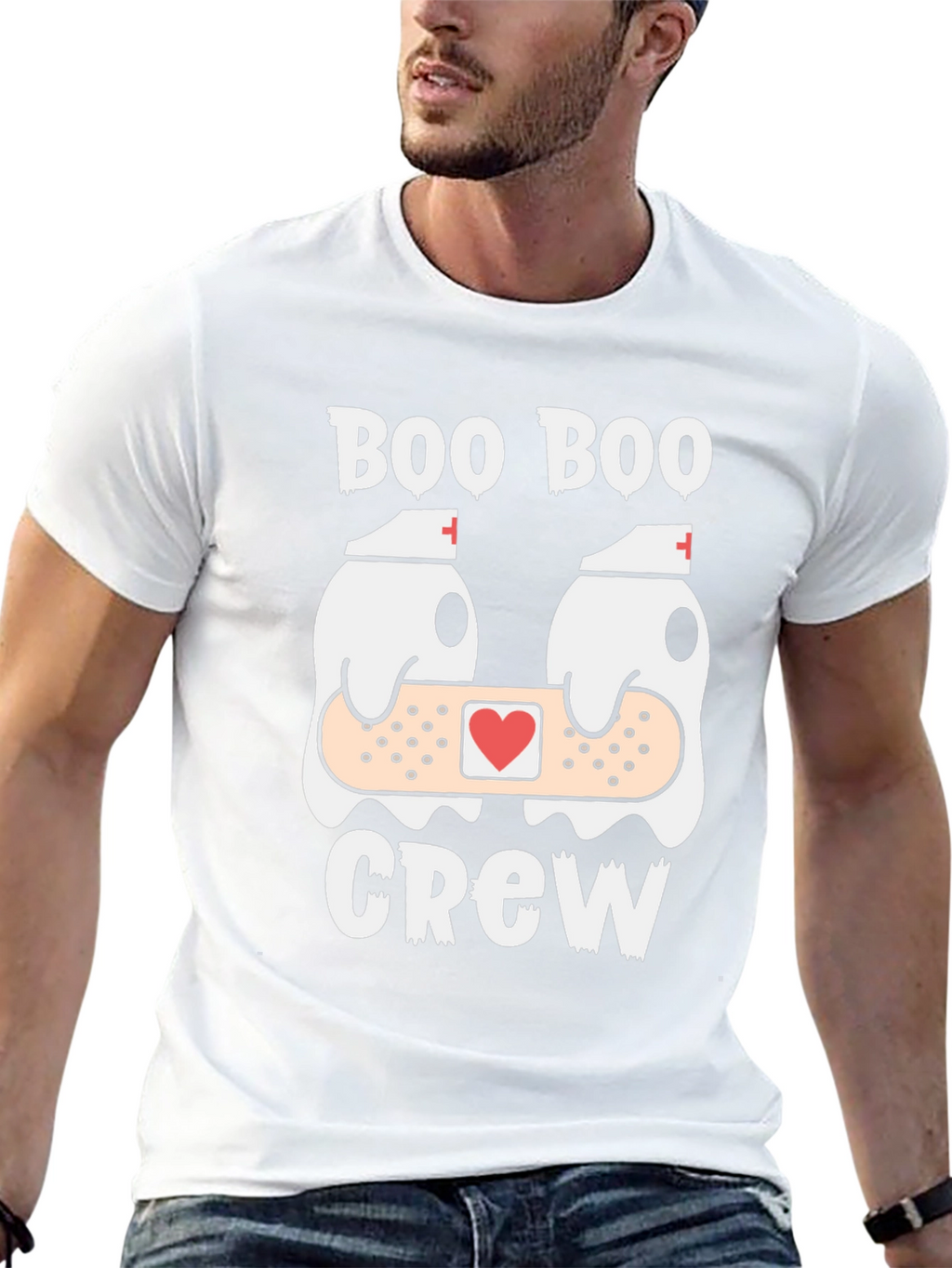 Boo Boo Crew Halloween Nurse T-Shirt
