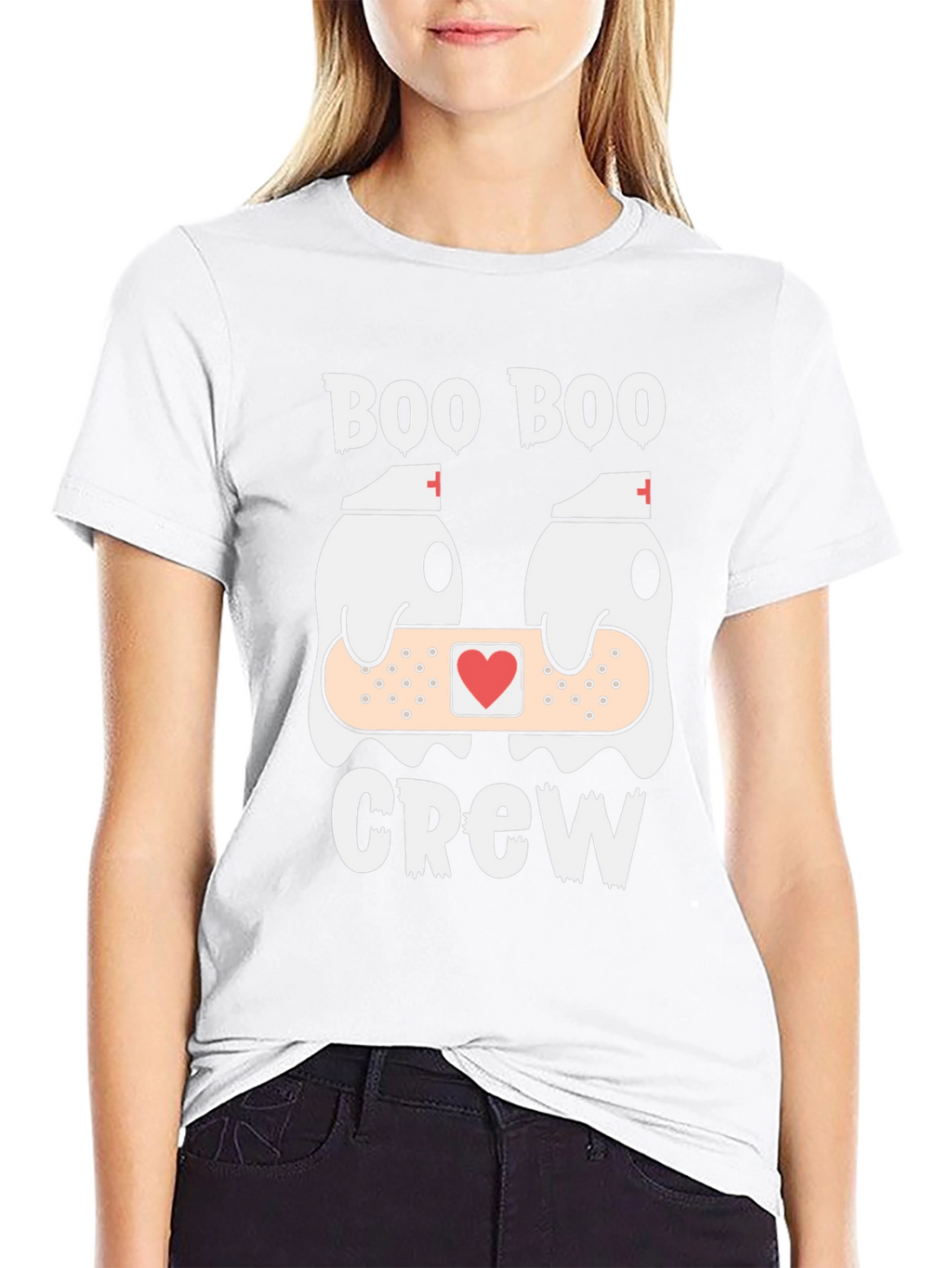 Boo Boo Crew Halloween Nurse T-Shirt