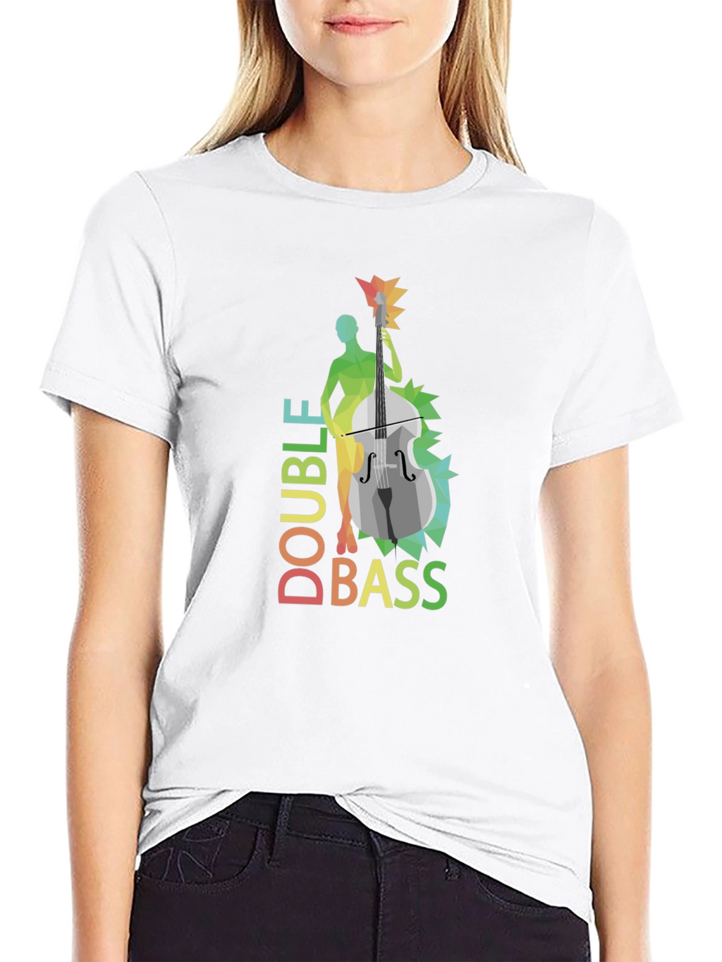 Double Bass Player Graphic T-Shirt
