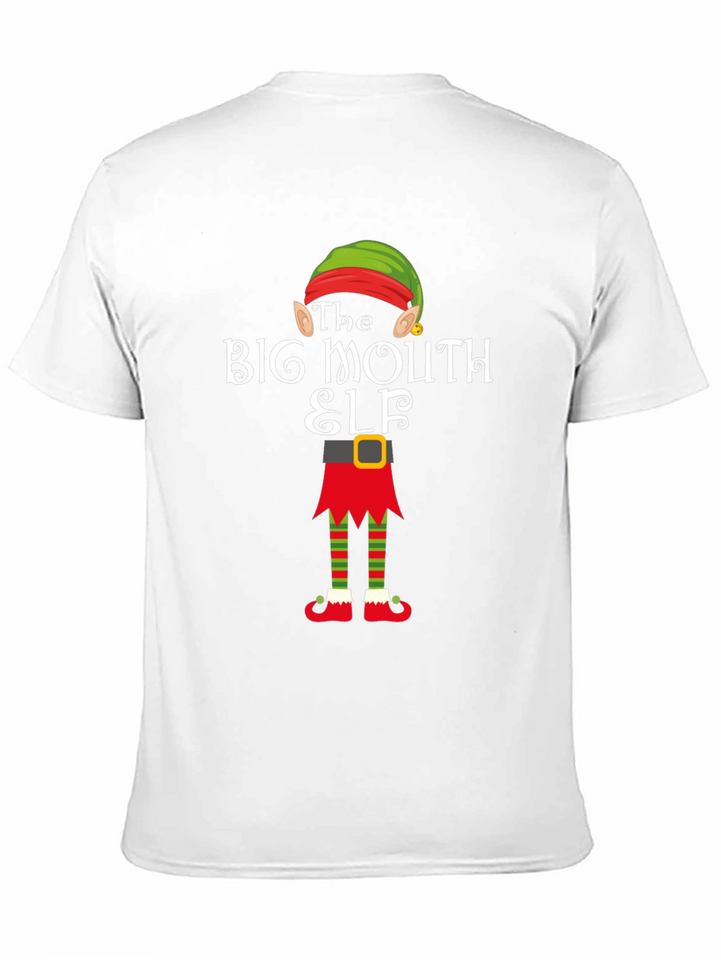 Big Mouth Elf T-Shirt - Holiday Fun!