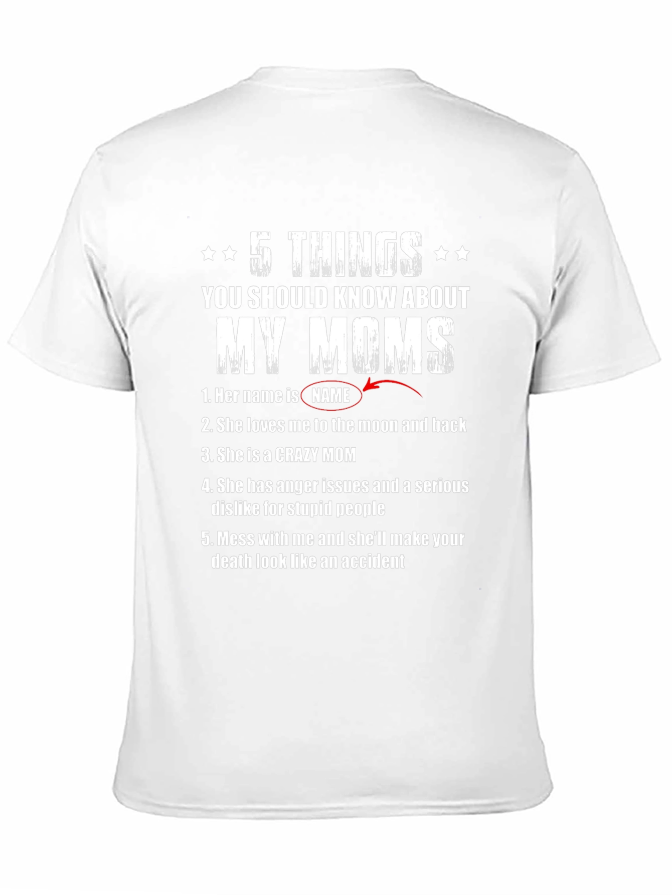 5 Things You Should Know About My Moms T-Shirt