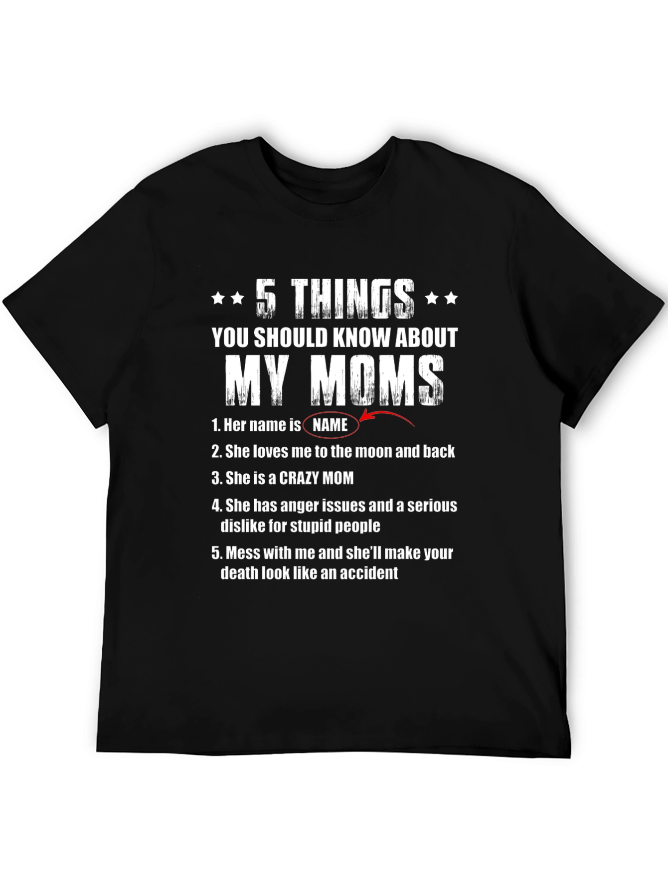 5 Things You Should Know About My Moms T-Shirt