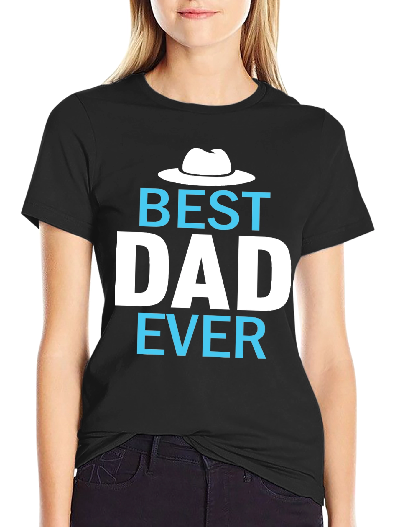 Best Dad Ever Graphic Tee - Fathers Day Gift