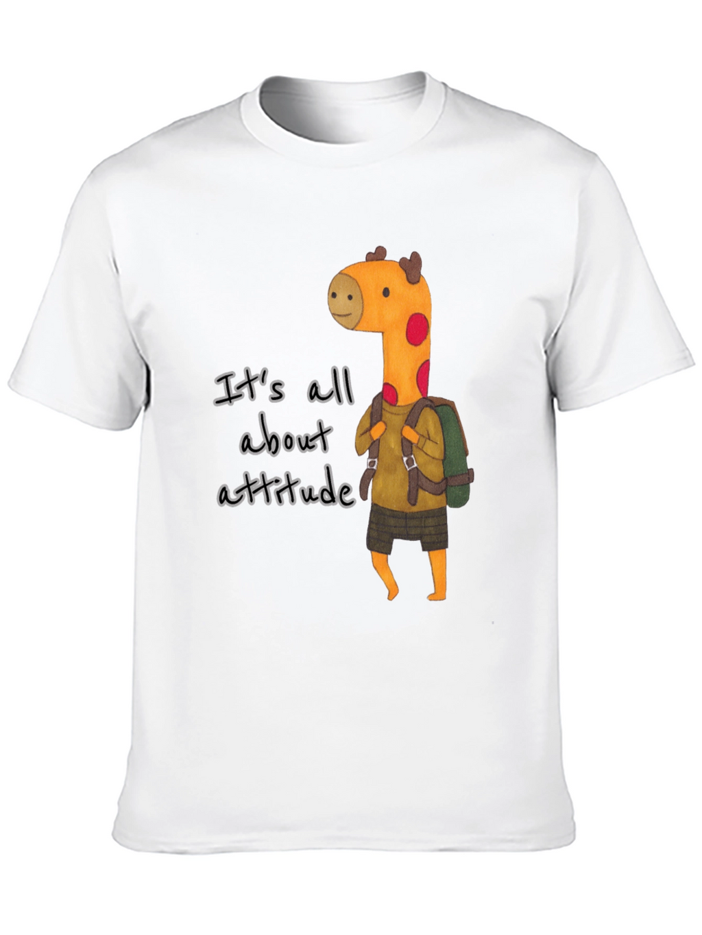 Attitude Giraffe Graphic Tee