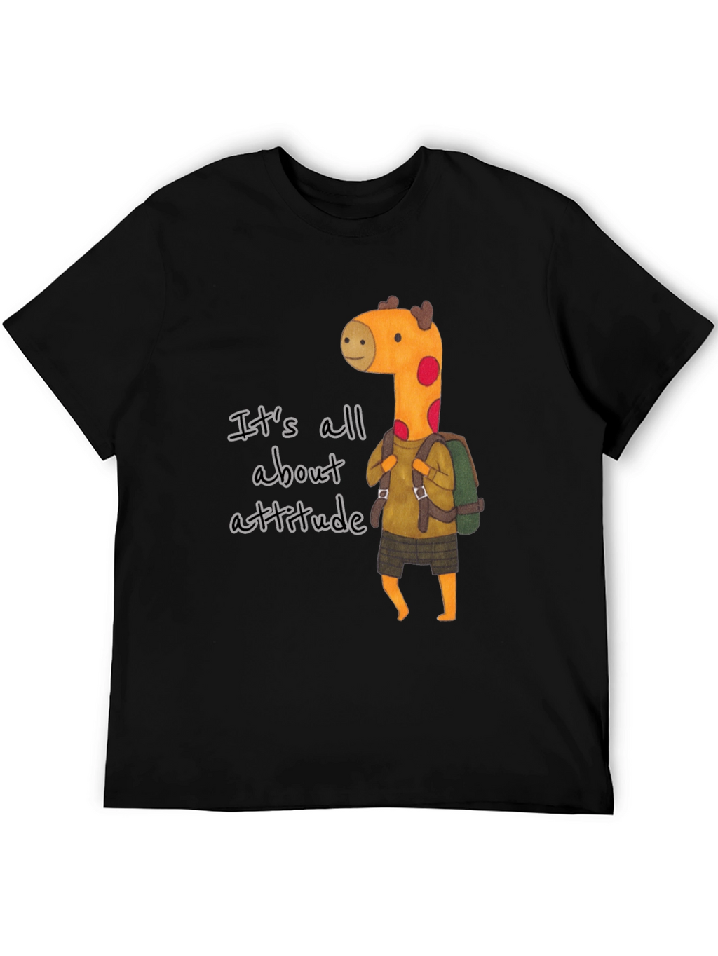 Attitude Giraffe Graphic Tee
