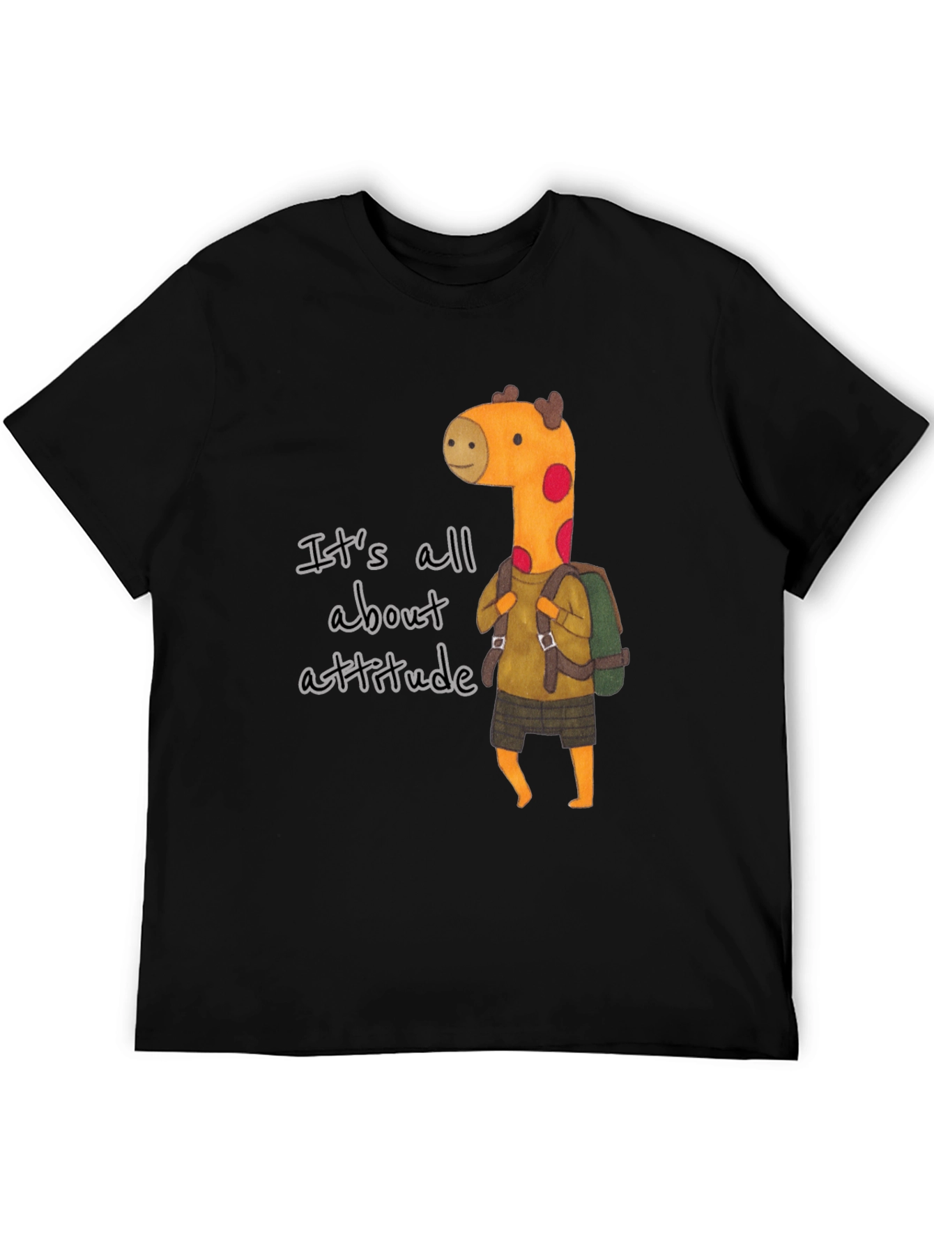 Attitude Giraffe Graphic Tee