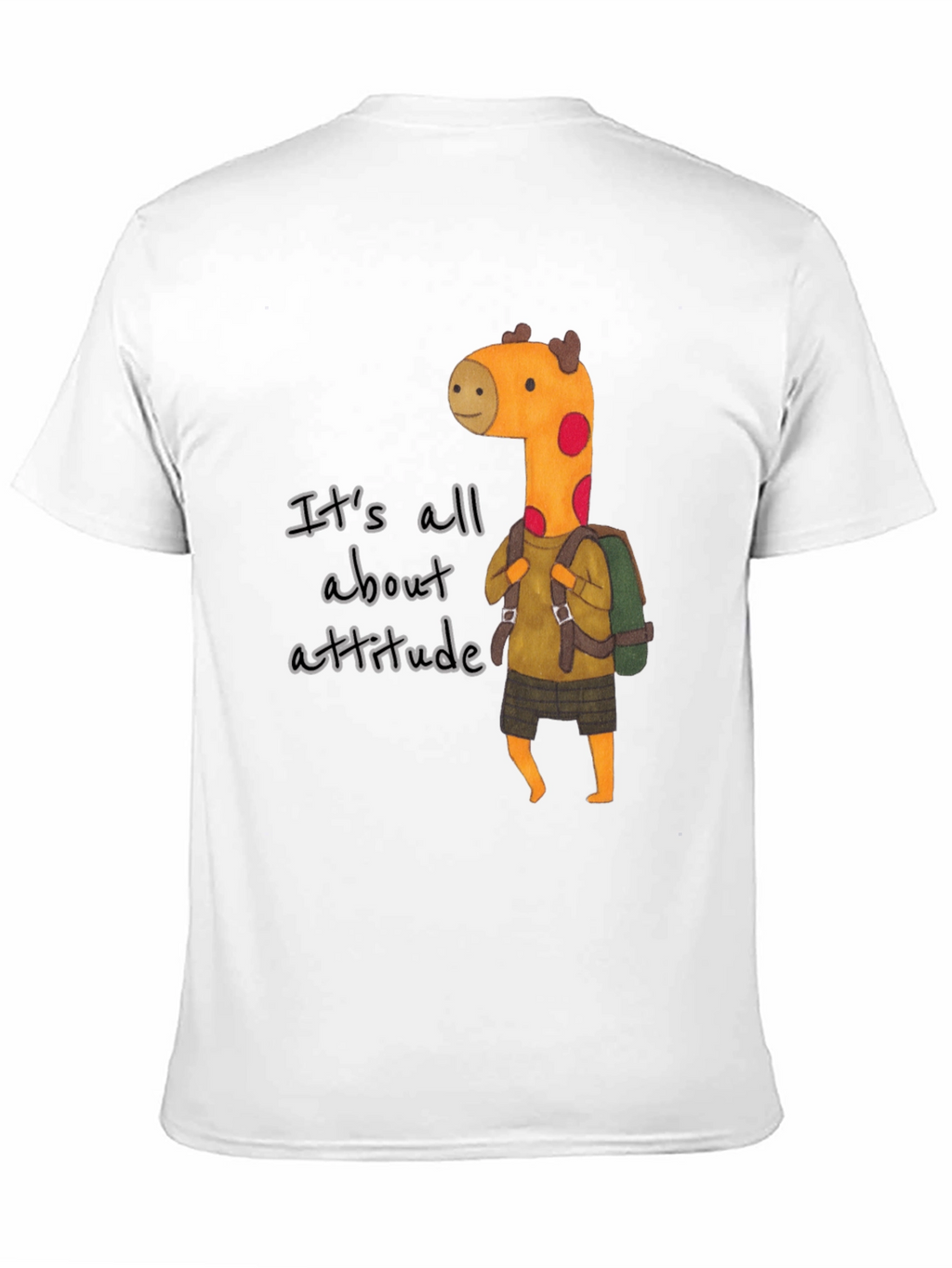 Attitude Giraffe Graphic Tee