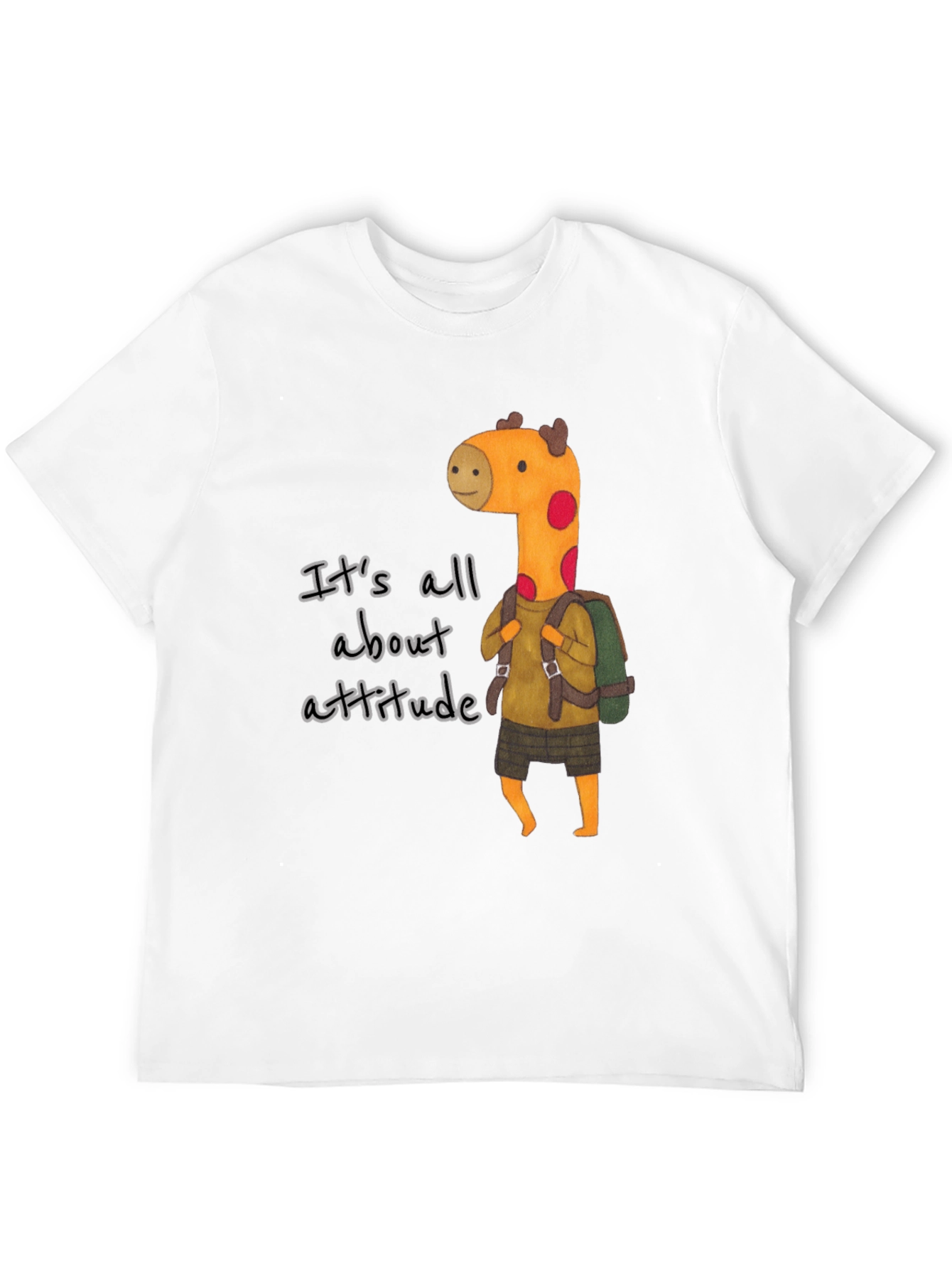 Attitude Giraffe Graphic Tee