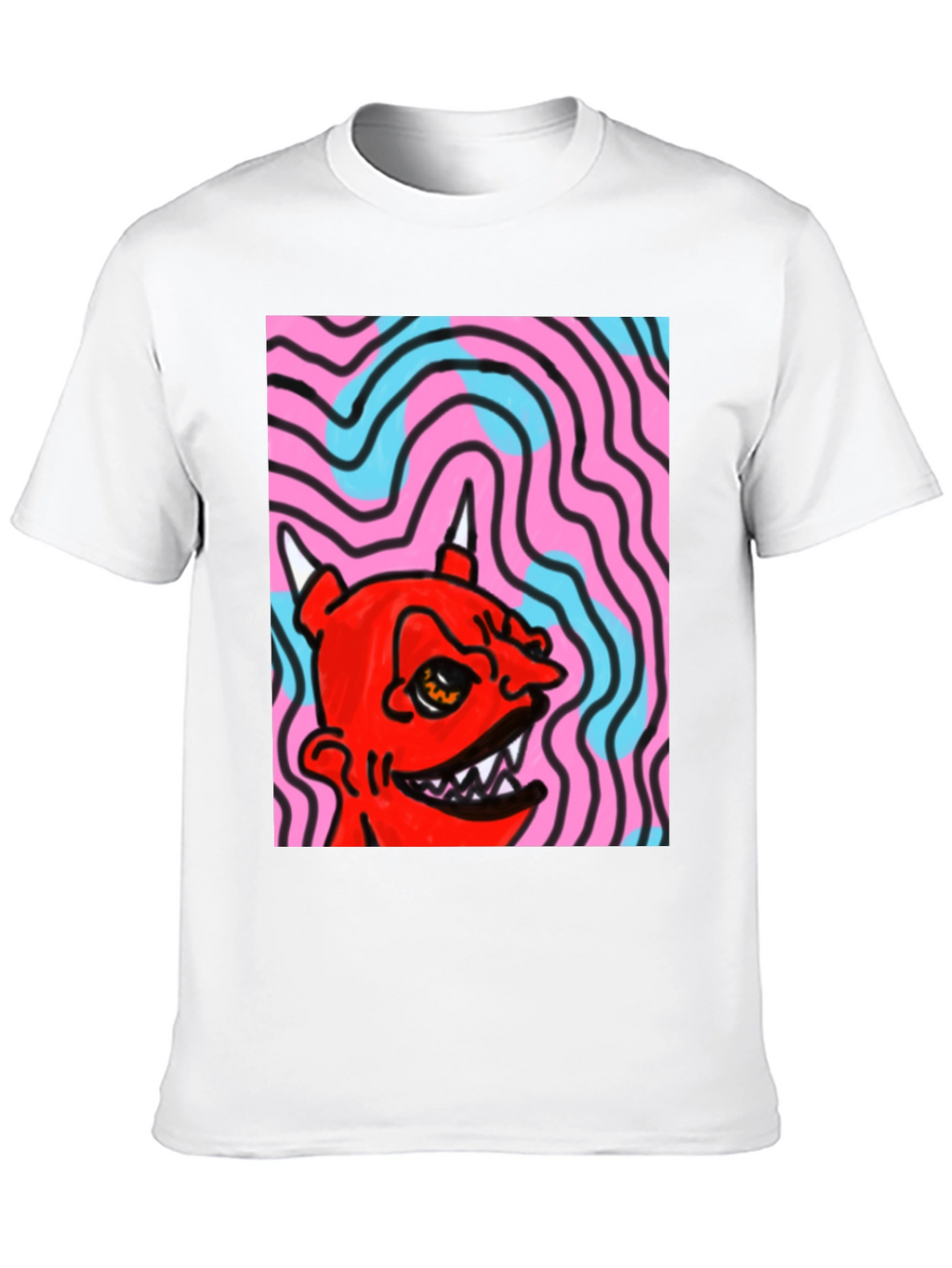 Devil Graphic Tee - Bold Statement Shirt