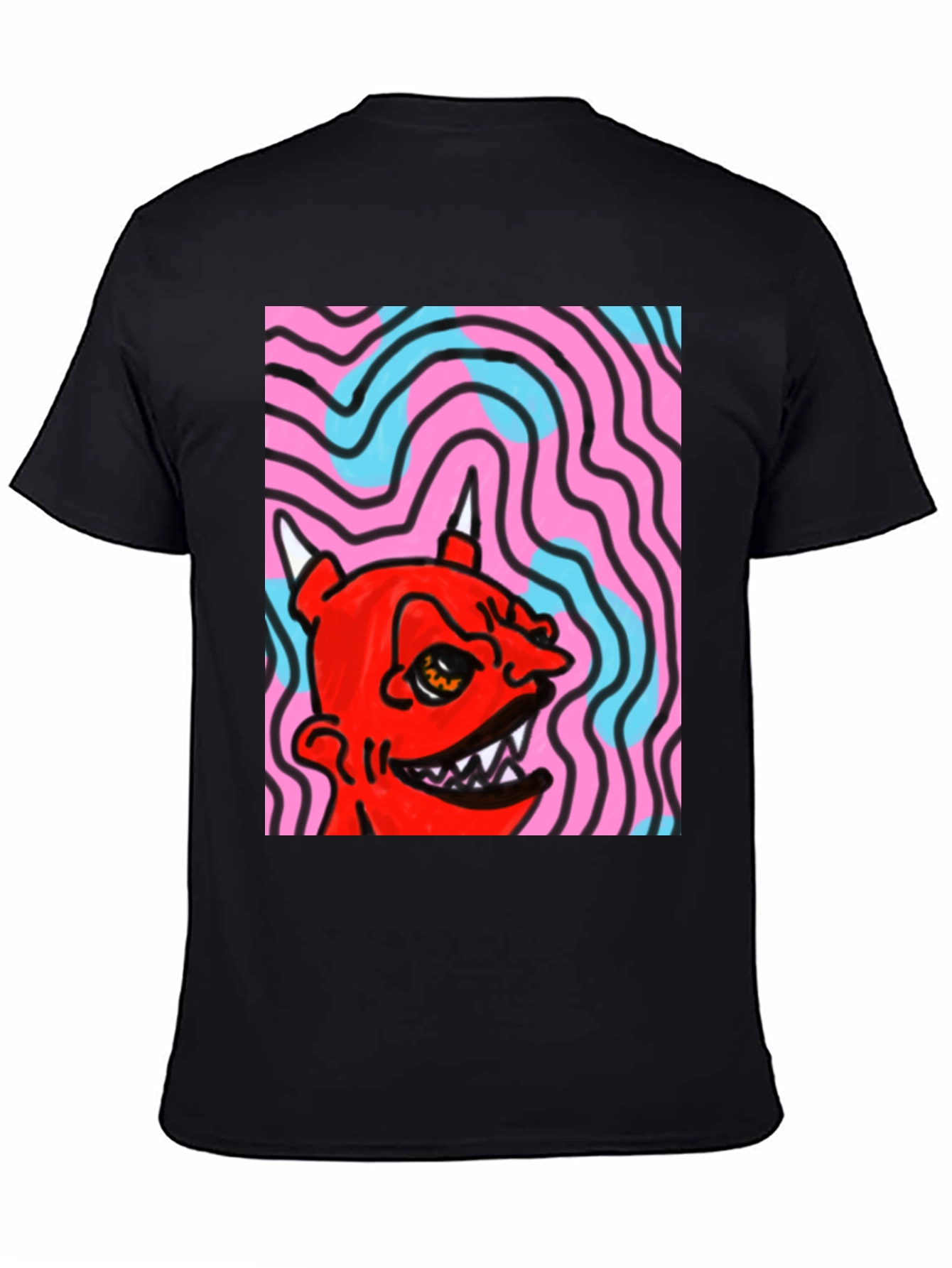 Devil Graphic Tee - Bold Statement Shirt