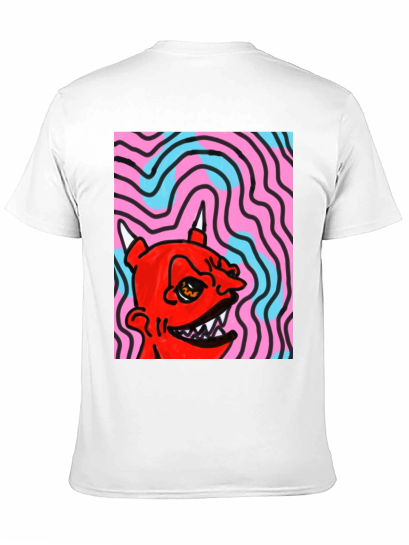 Devil Graphic Tee - Bold Statement Shirt