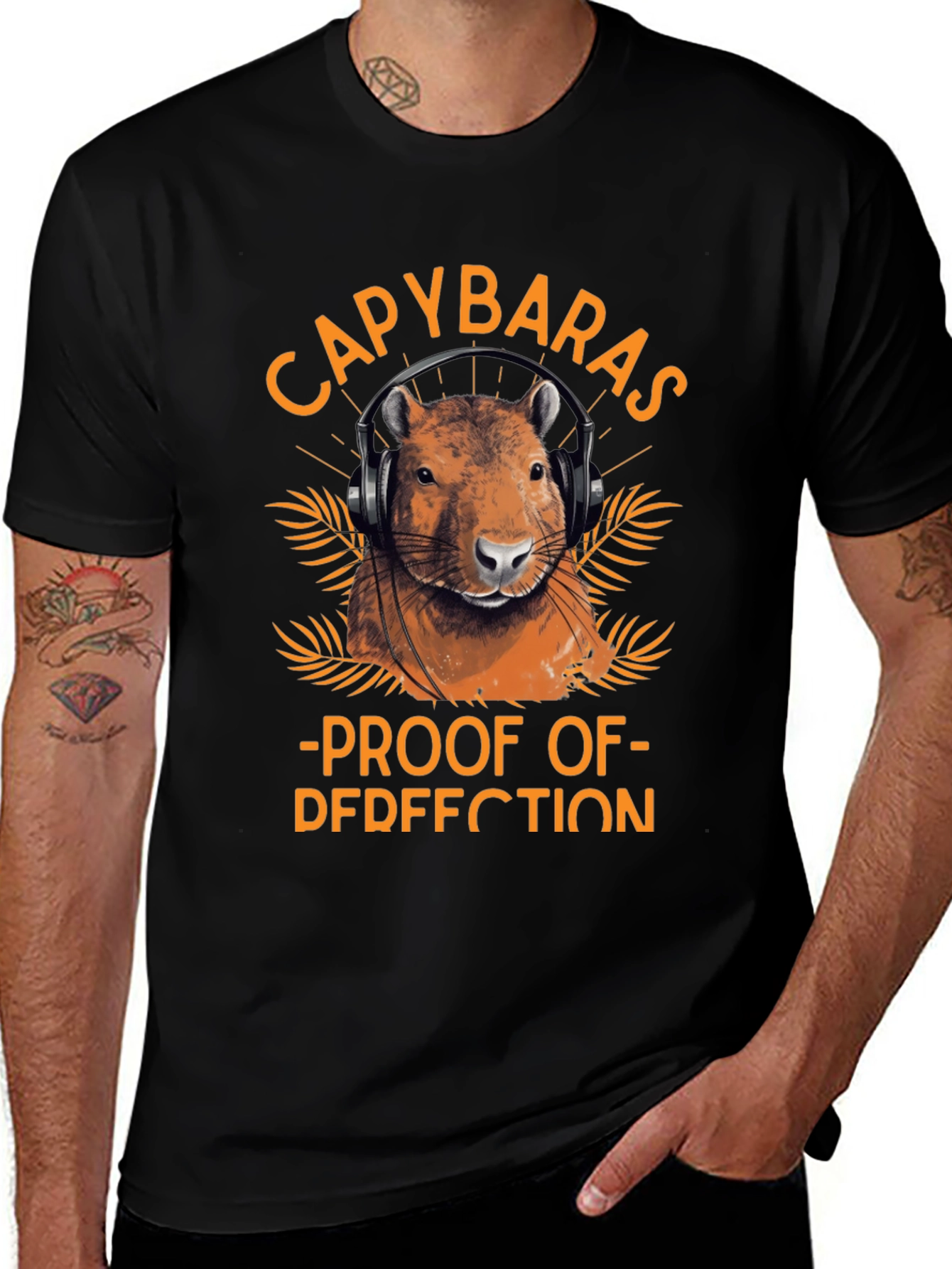 Capybaras Proof of Perfection T-Shirt