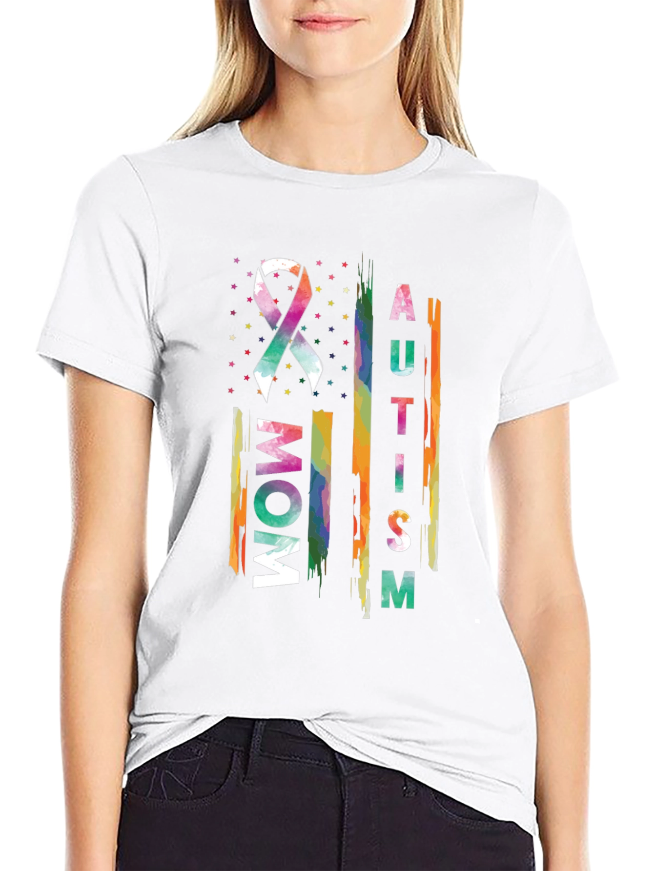 Autism Awareness Mom T-Shirt