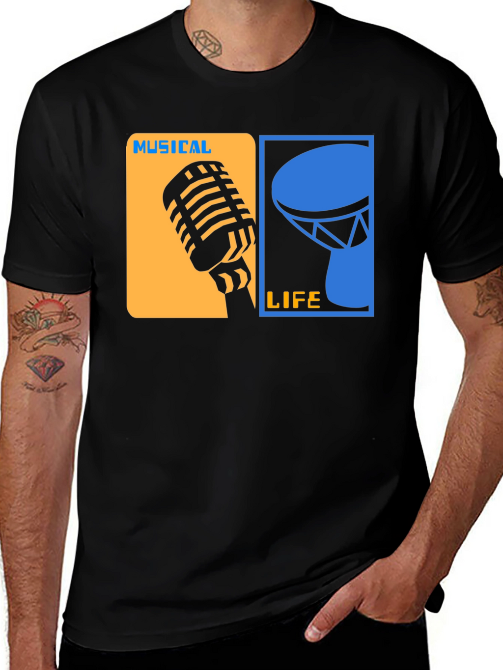 Musical Life Graphic Tee