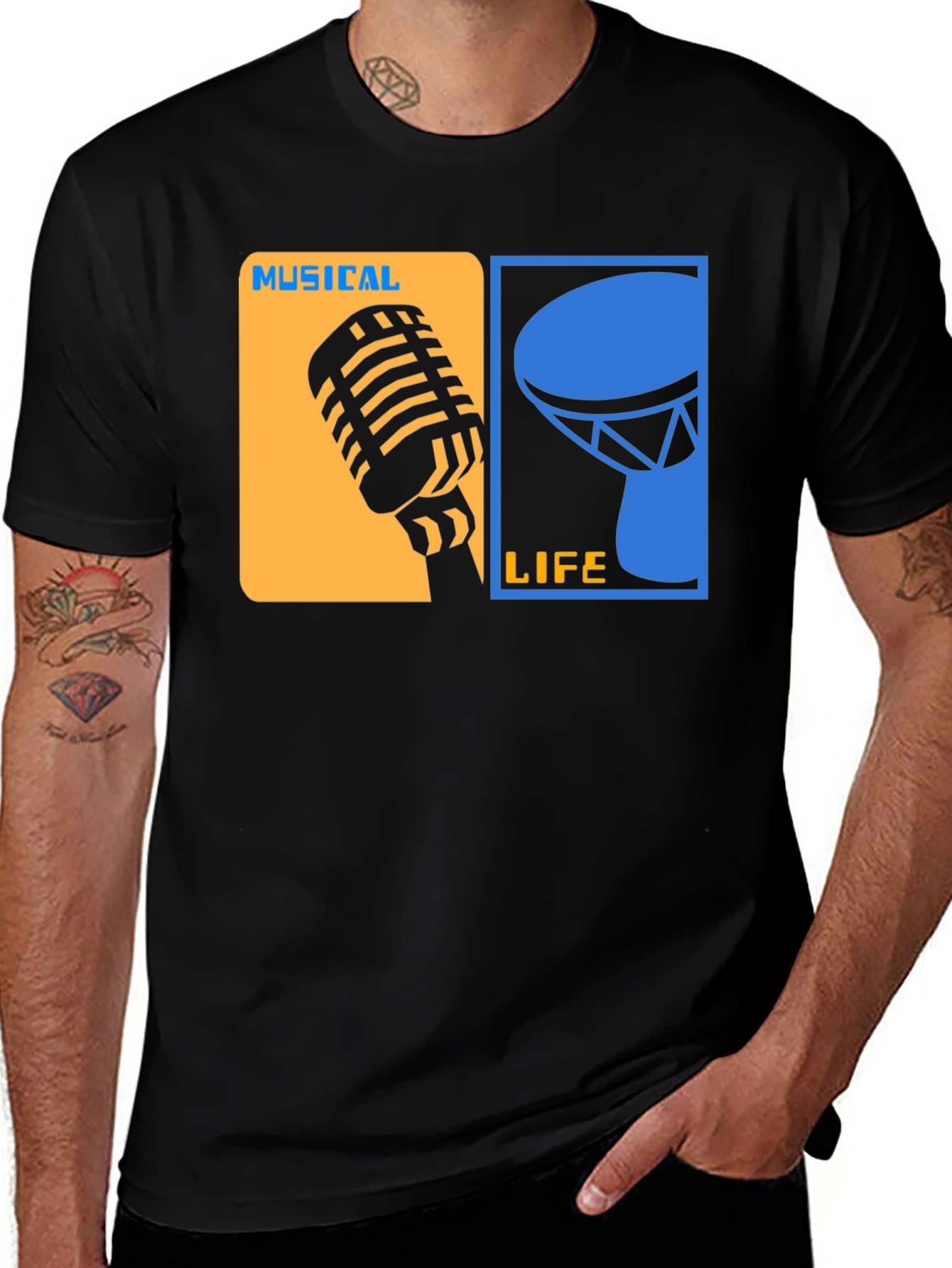 Musical Life Graphic Tee